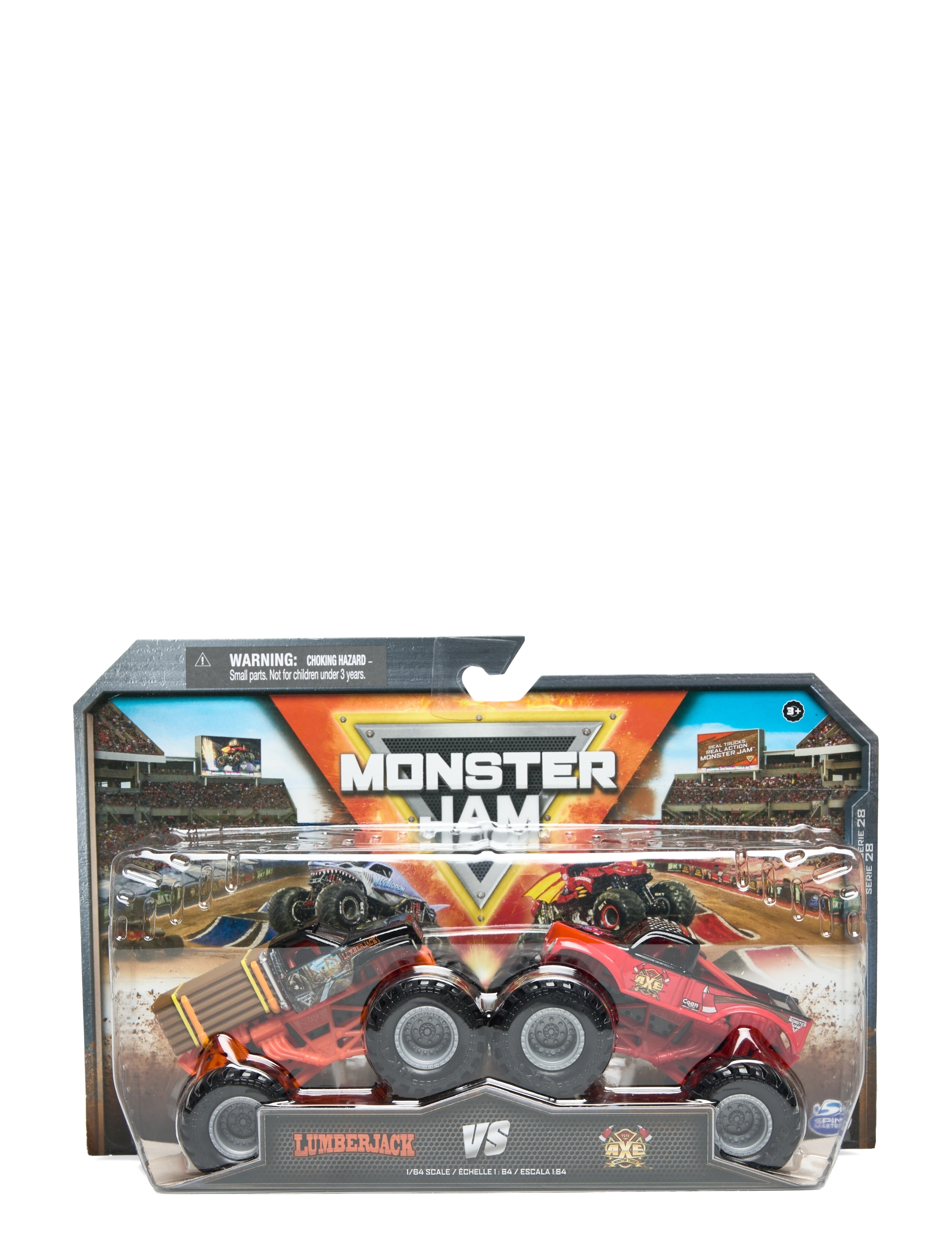 Monster Jam Monster Jam 1:64 Die Cast 2Pk, One Size, Multi/patterned, Puslespil > Klassiske Puslespil, Børn