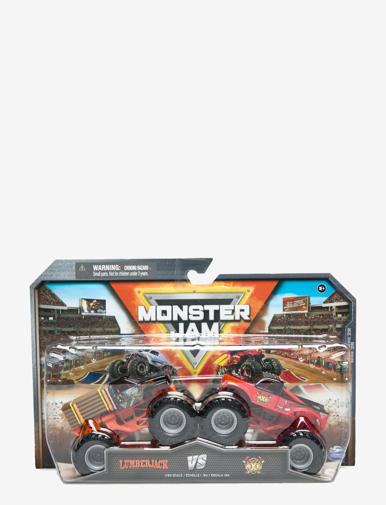 Monster Jam - Monster Jam 1:64 Die Cast 2pk - klassiske puslespil - multi - 0