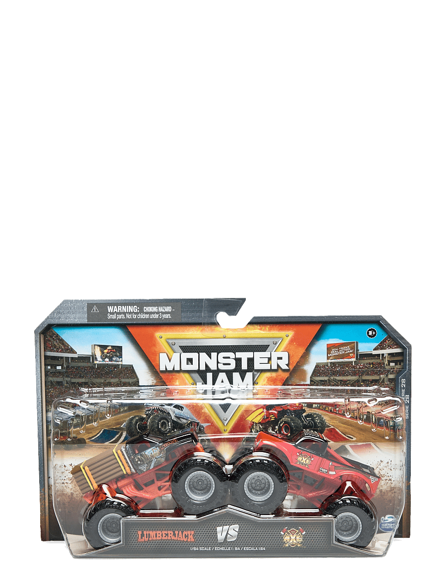 Monster Jam - Monster Jam 1:64 Die Cast 2pk - leksaksbilar - multi - 1
