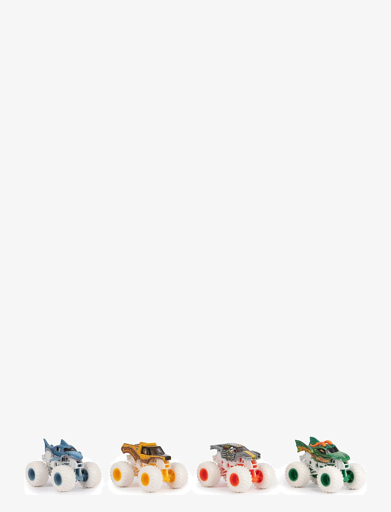 Monster Jam - Monster Jam 1:64 4 Pack - leksaksbilar - multi - 0