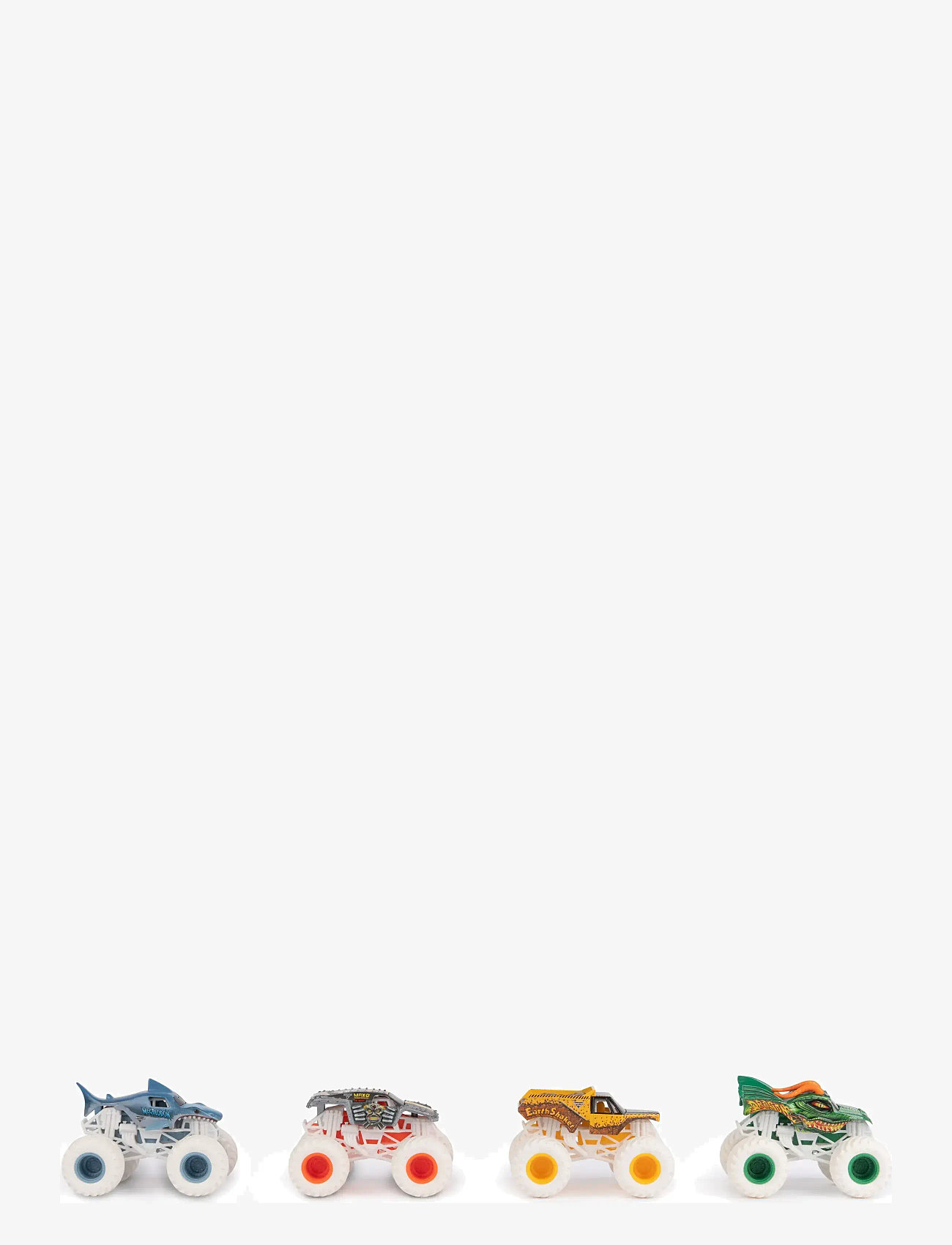 Monster Jam - Monster Jam 1:64 4 Pack - leksaksbilar - multi - 1