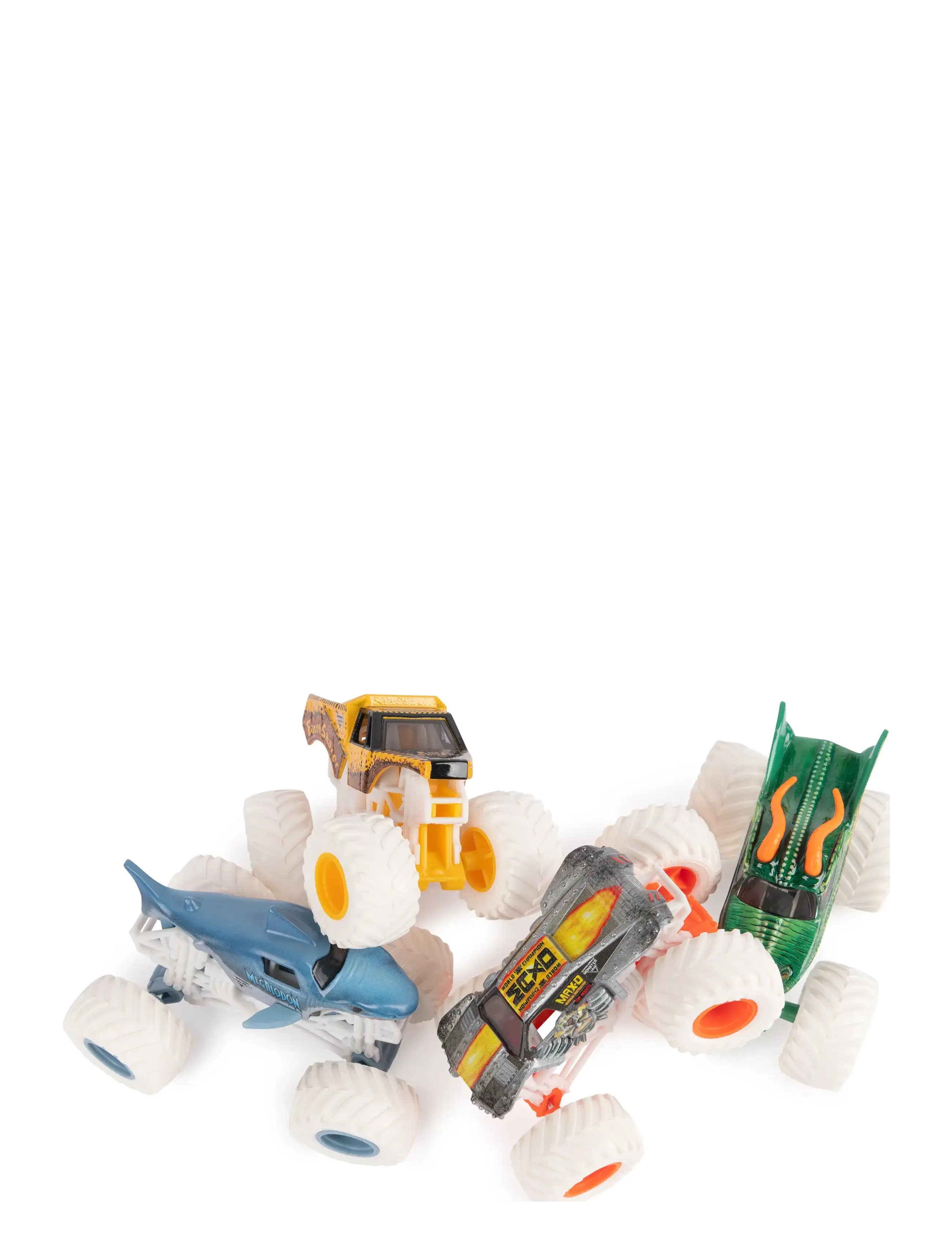 Monster Jam - Monster Jam 1:64 4 Pack - leluautot - multi - 4