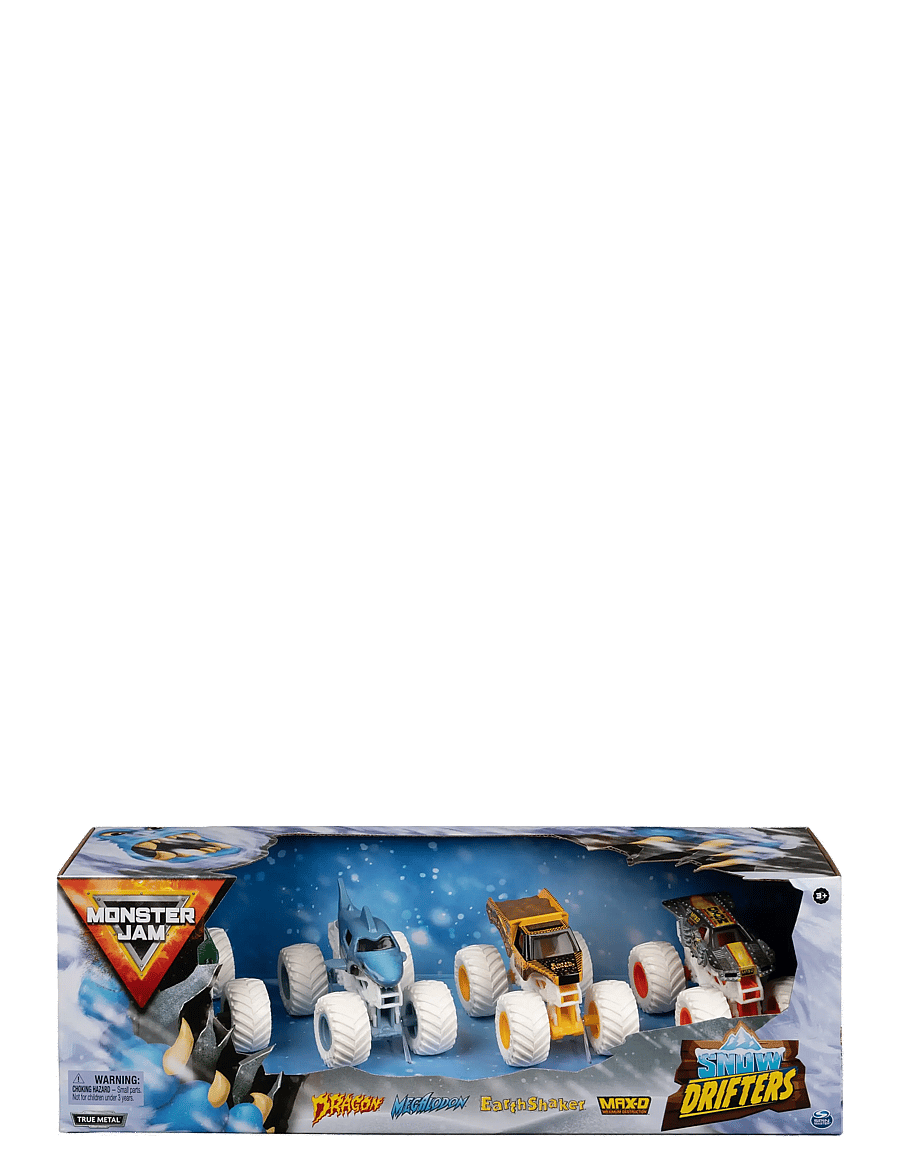 Monster Jam - Monster Jam 1:64 4 Pack - leksaksbilar - multi - 5