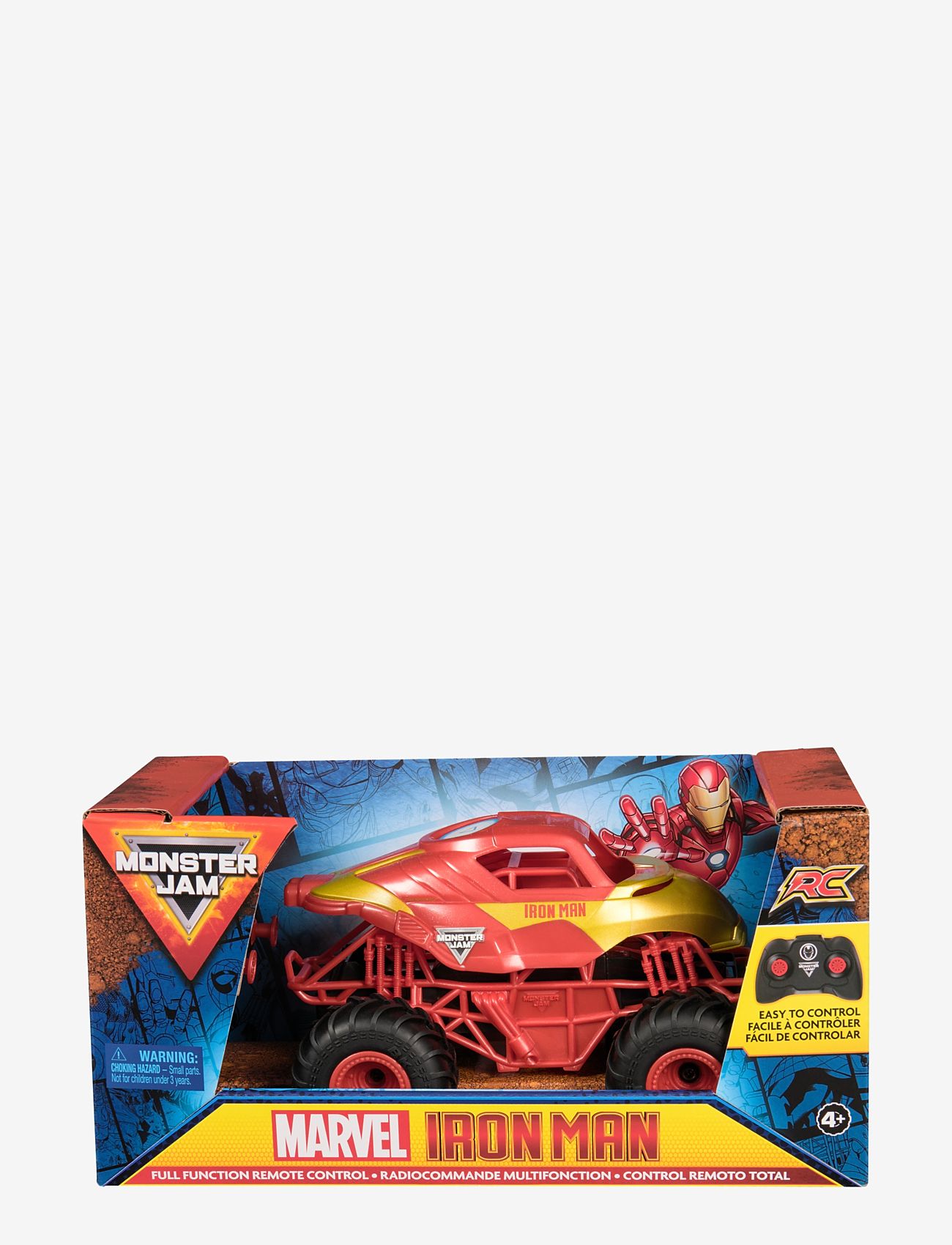 Monster Jam - Monster Jam RC 1:24 Marvel Iron Man - gift ideas - multi - 1