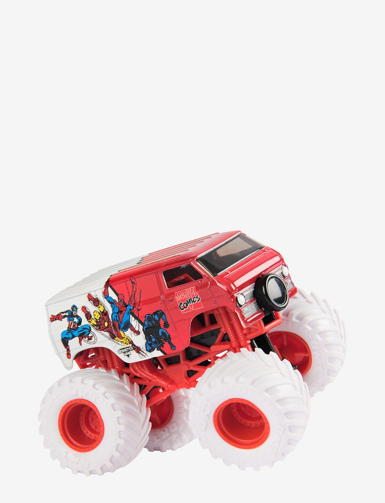 Monster Jam - Monster Jam 1:64 Marvel 5 Pack - legetøjsbiler - multi - 3