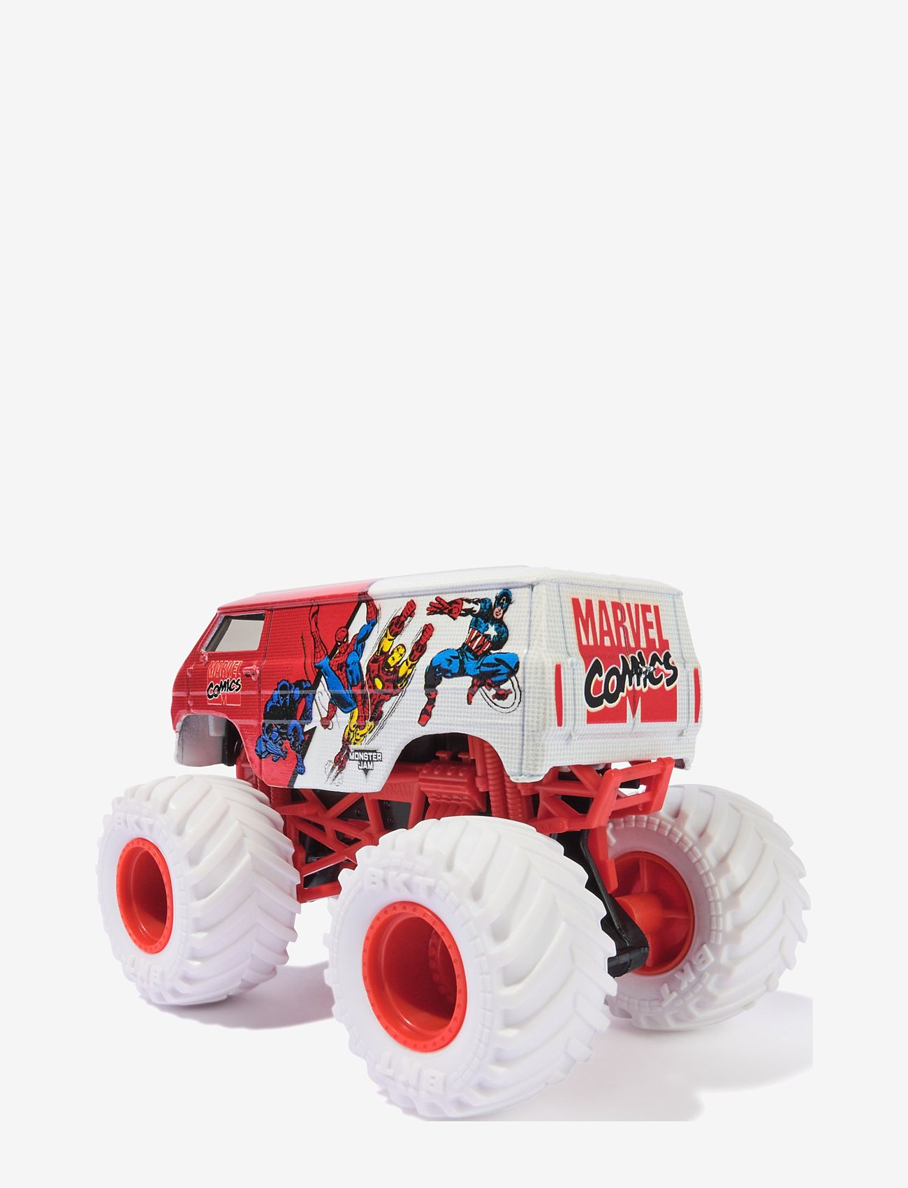 Monster Jam - Monster Jam 1:64 Marvel 5 Pack - legetøjsbiler - multi - 4