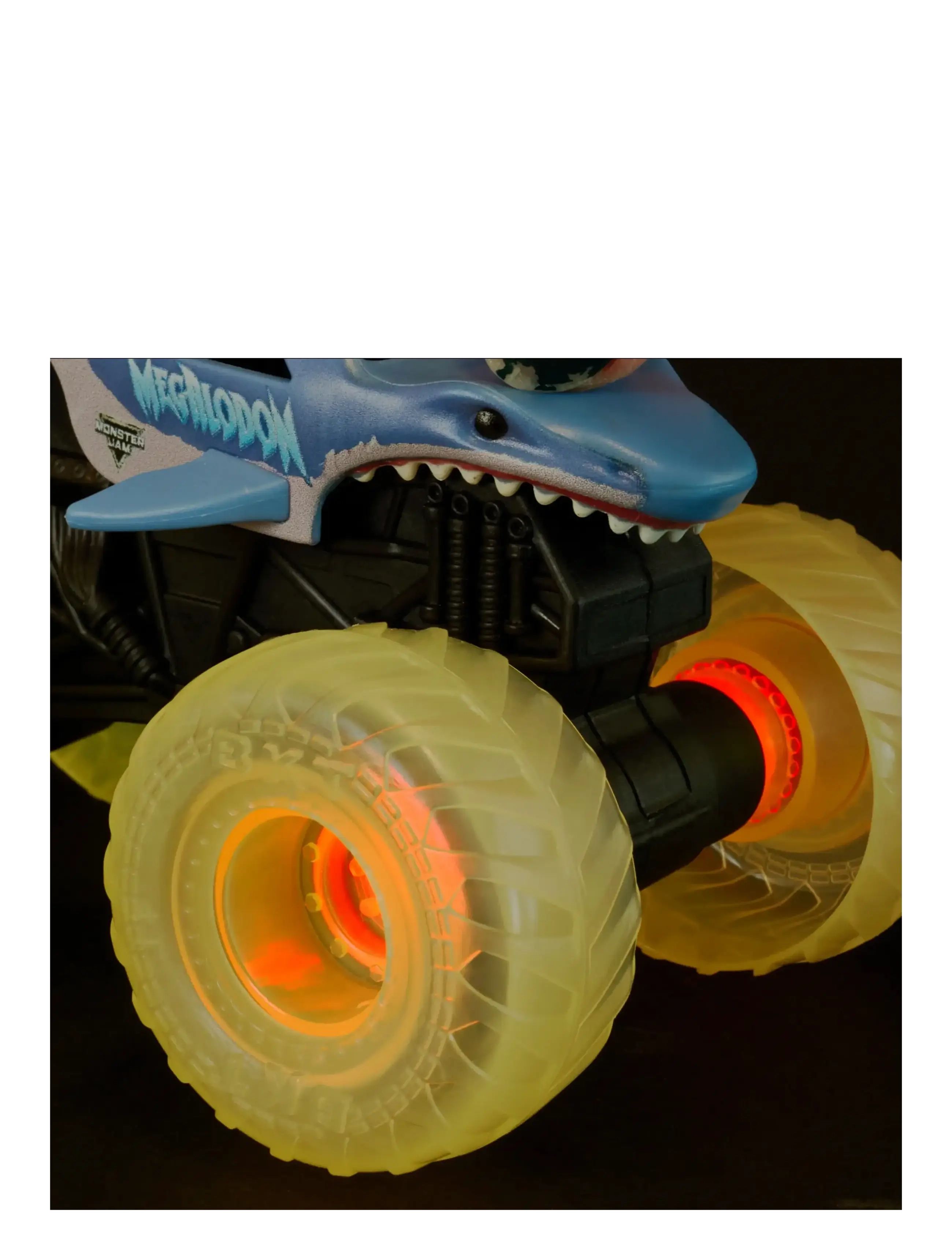Monster Jam - Monster Jam 1:43 Glowing Light 2 Pack - lastbiler - muti - 2