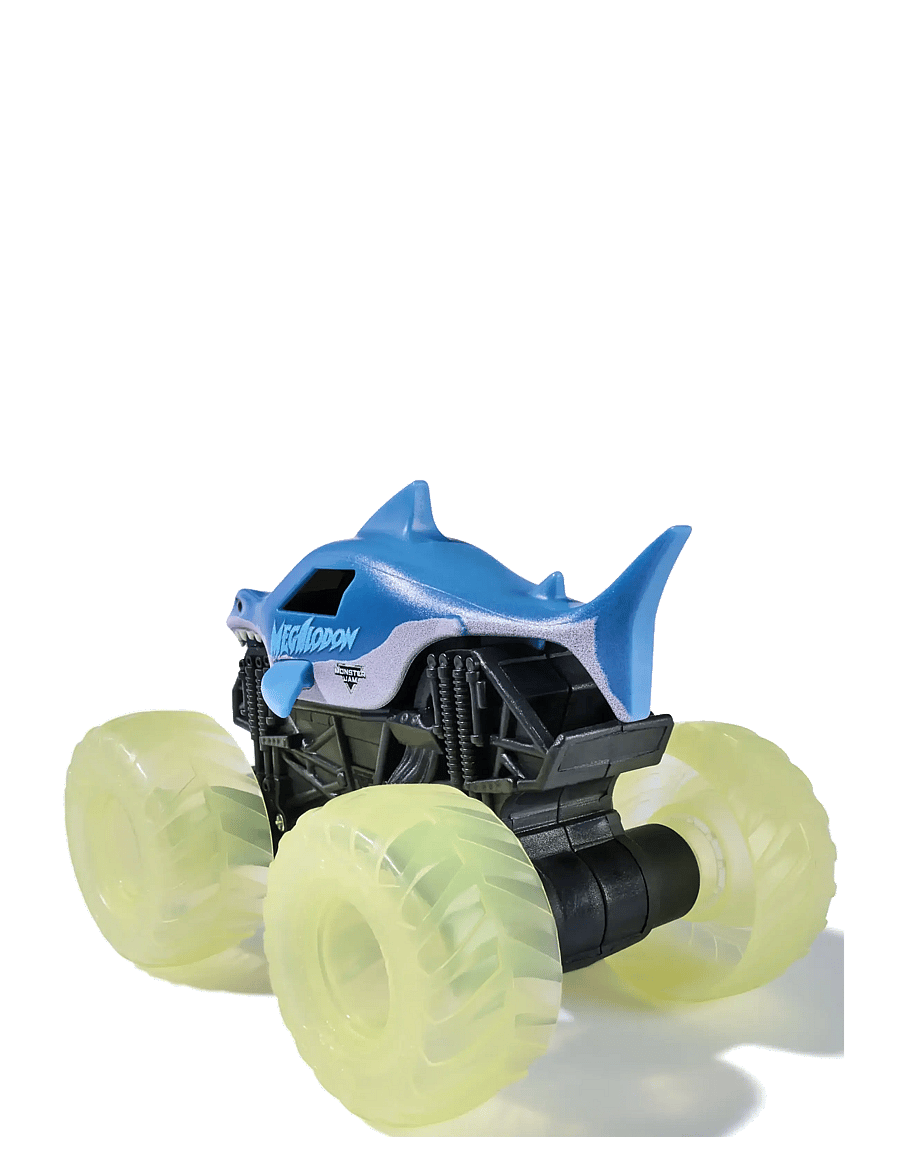 Monster Jam - Monster Jam 1:43 Glowing Light 2 Pack - vörubílar - muti - 4