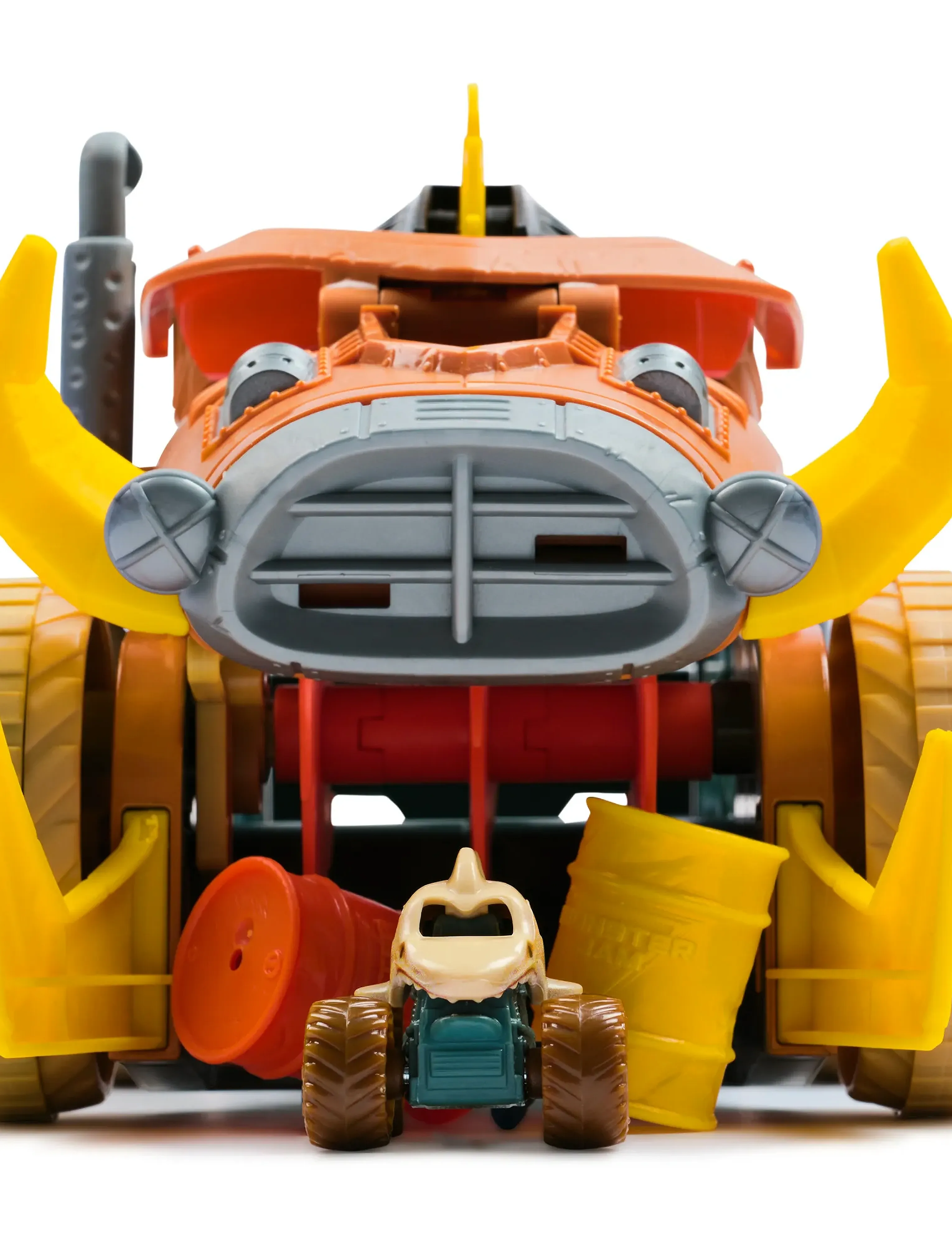 Monster Jam - Monster Jam Mini Mad Hog Sweeper Playset - leikfangabílar - muti - 4
