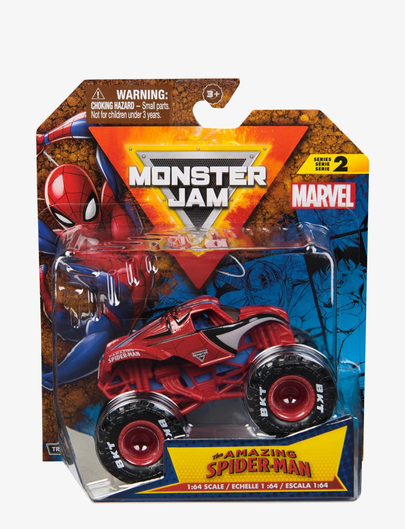 Monster Jam 1:64 Marvel Single Pack - Spider Man - MULTI