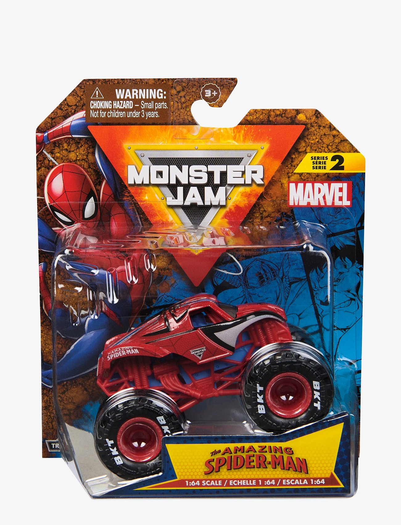 Monster Jam 1:64 Marvel Single Pack - Spider Man - MULTI