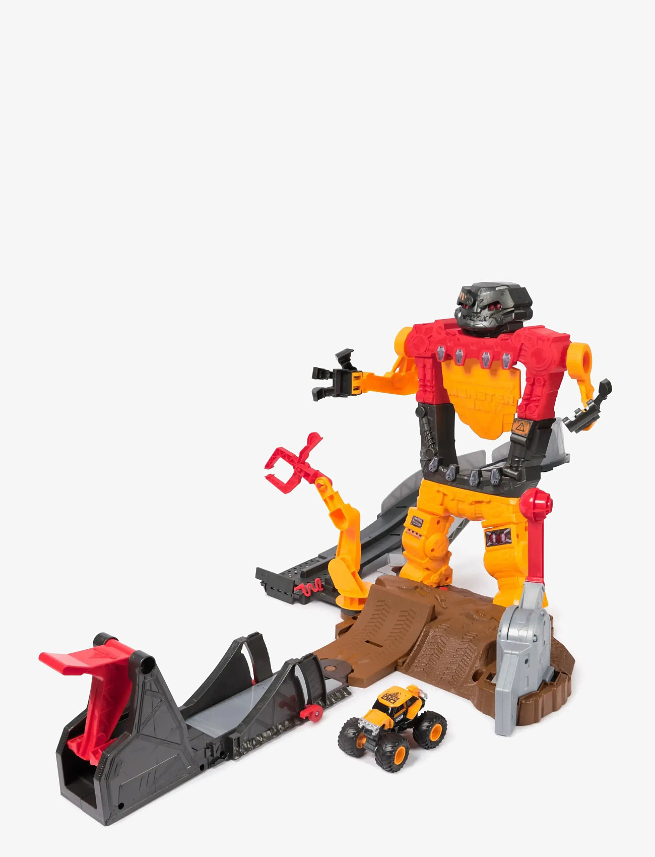 Monster Jam - Monster Jam 1:64 Smash & Bash Smashbot Playset - play sets - muti - 1