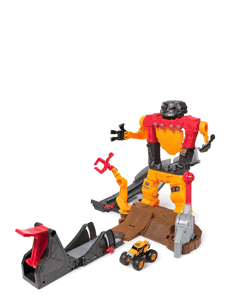 Monster Jam - Monster Jam 1:64 Smash & Bash Smashbot Playset - leikfangasett - muti - 1