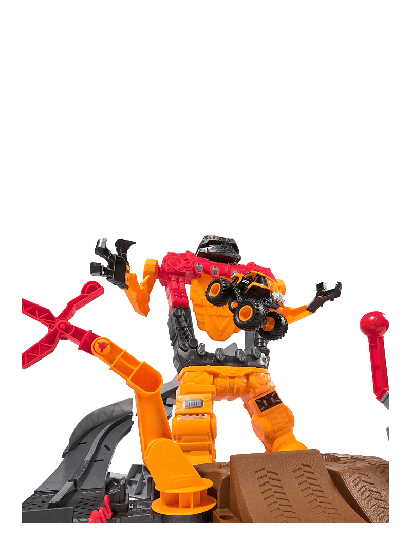 Monster Jam - Monster Jam 1:64 Smash & Bash Smashbot Playset - leikfangasett - muti - 2