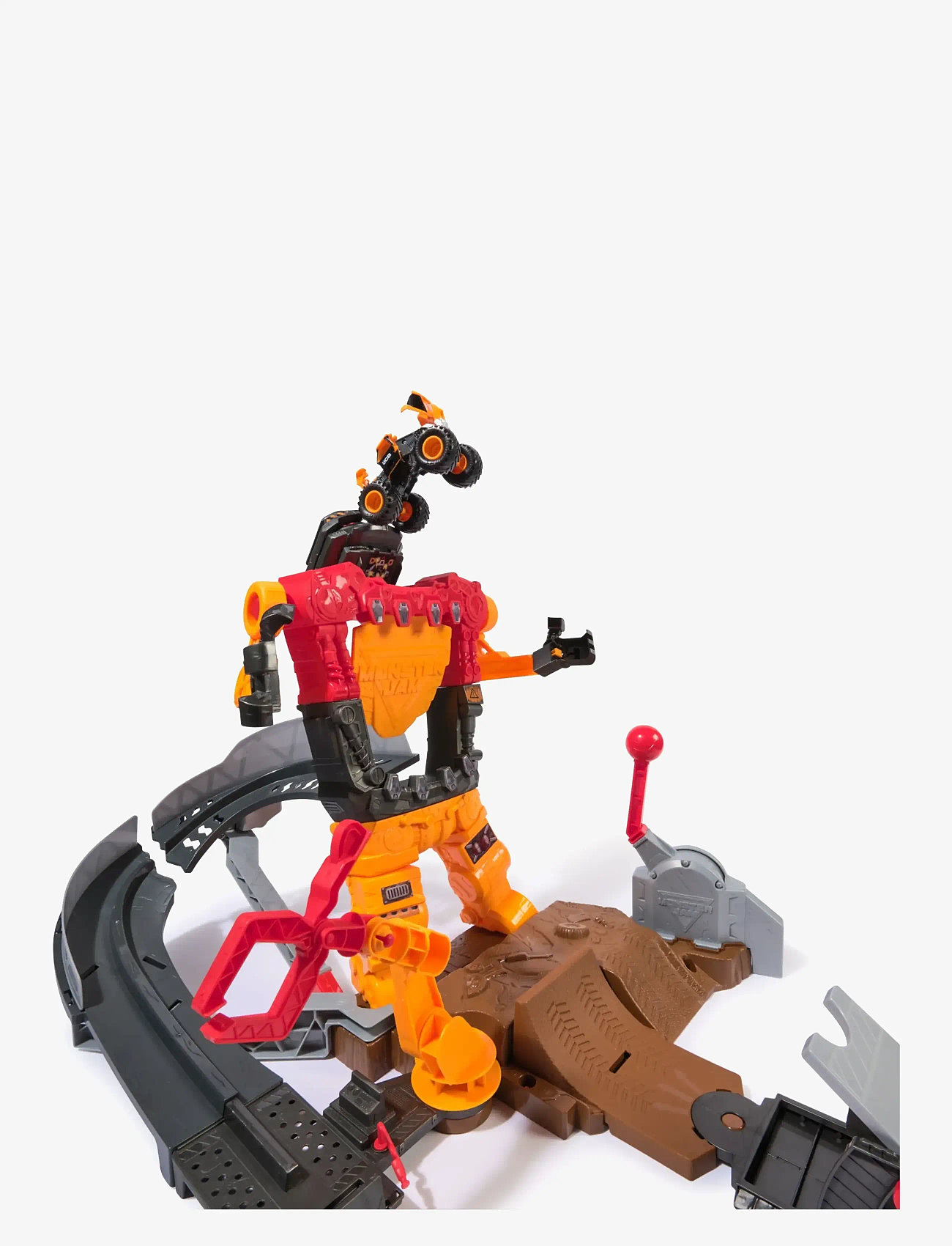 Monster Jam - Monster Jam 1:64 Smash & Bash Smashbot Playset - play sets - muti - 4