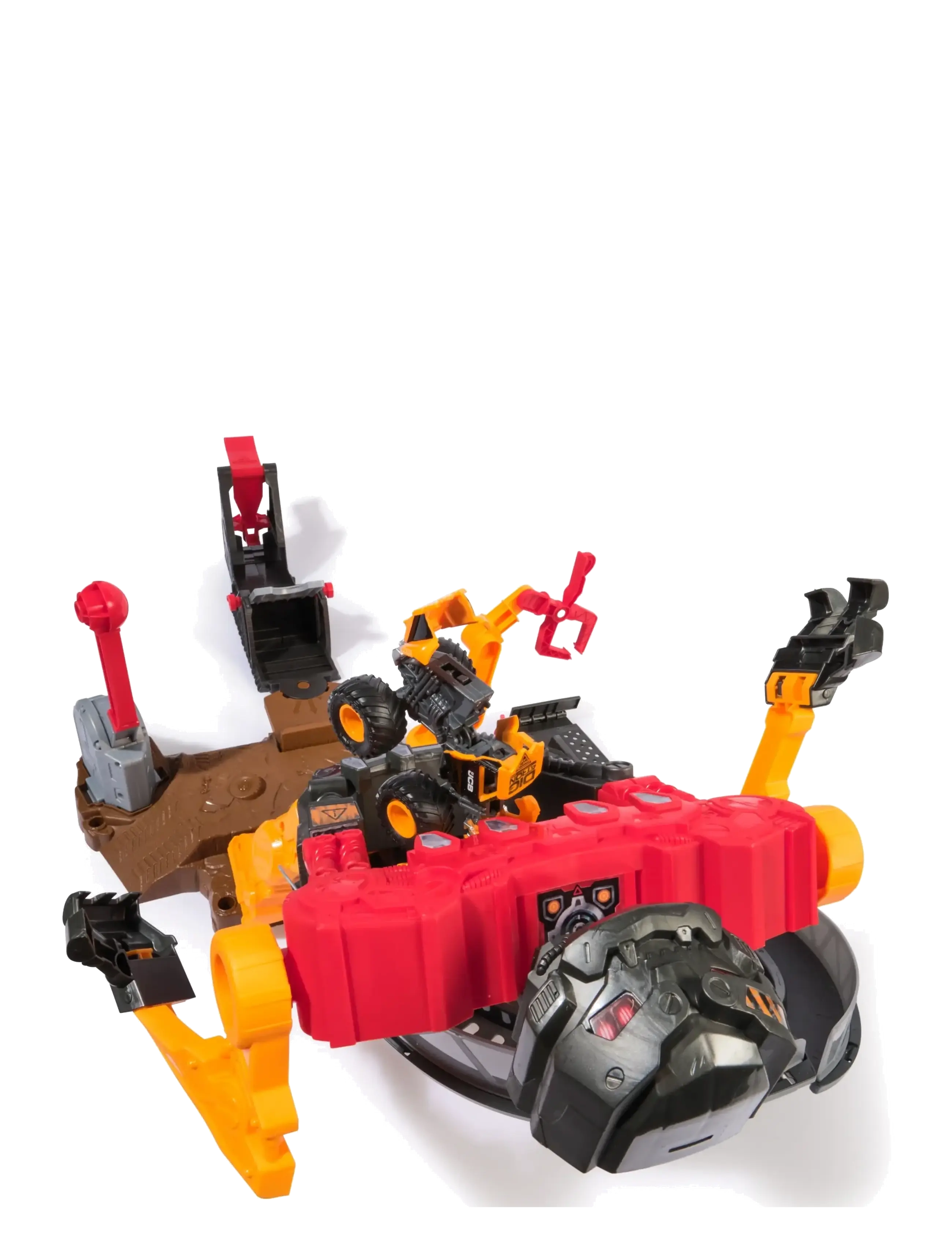 Monster Jam - Monster Jam 1:64 Smash & Bash Smashbot Playset - leikfangasett - muti - 5