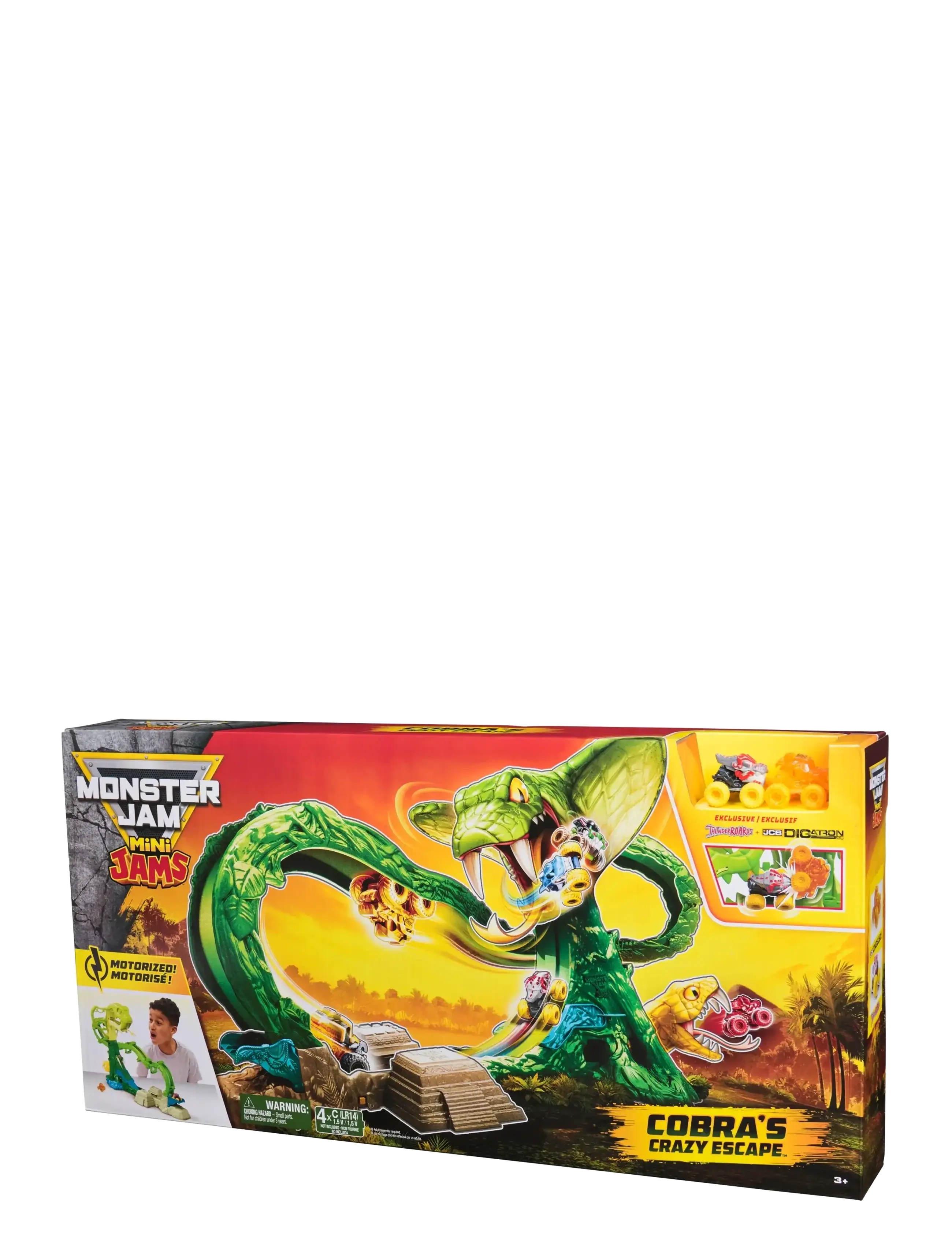 Monster Jam Monster Jam Mini Jams Cobras Crazy Escape - Bilbanor - MUTI / green