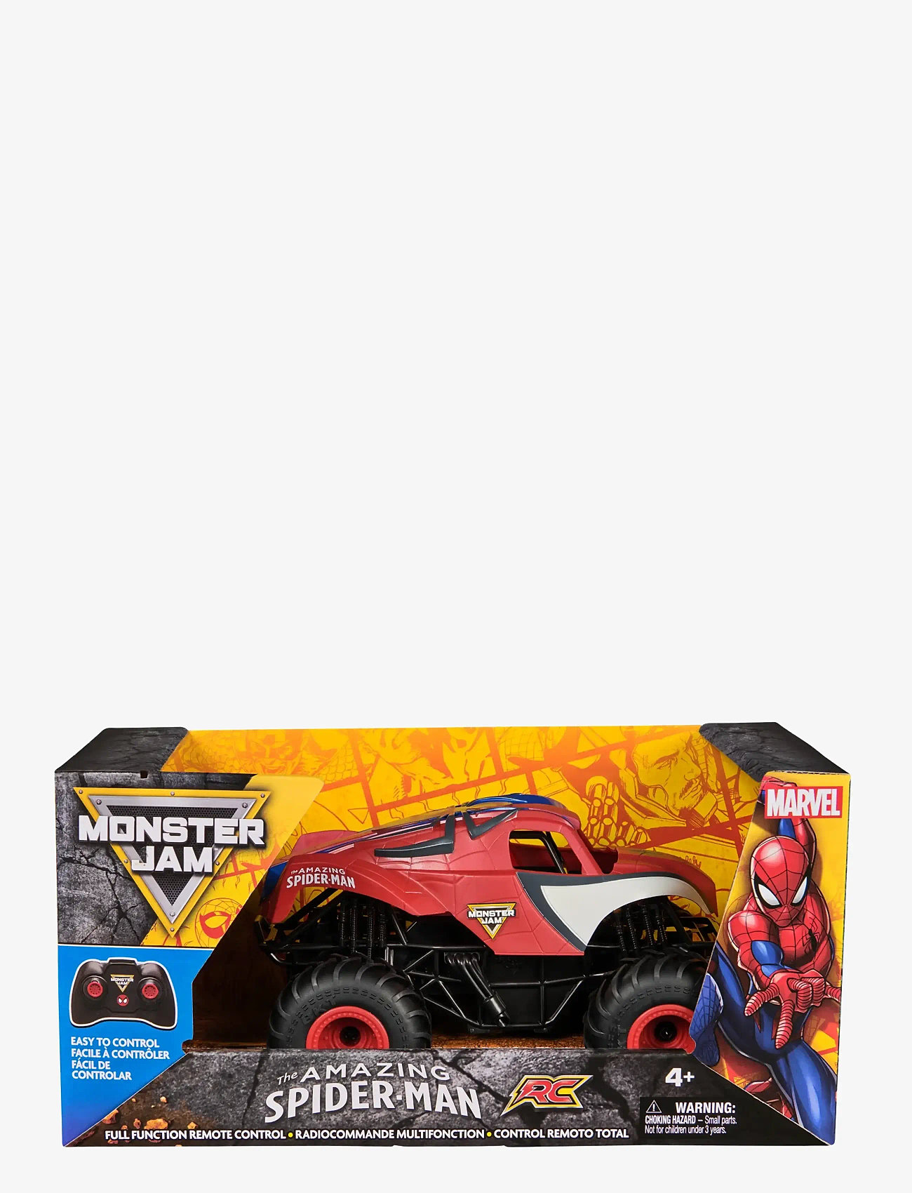 Monster Jam - Monster Jam RC 1:24 Spiderman - fjernstyret legetøj - muti - 0