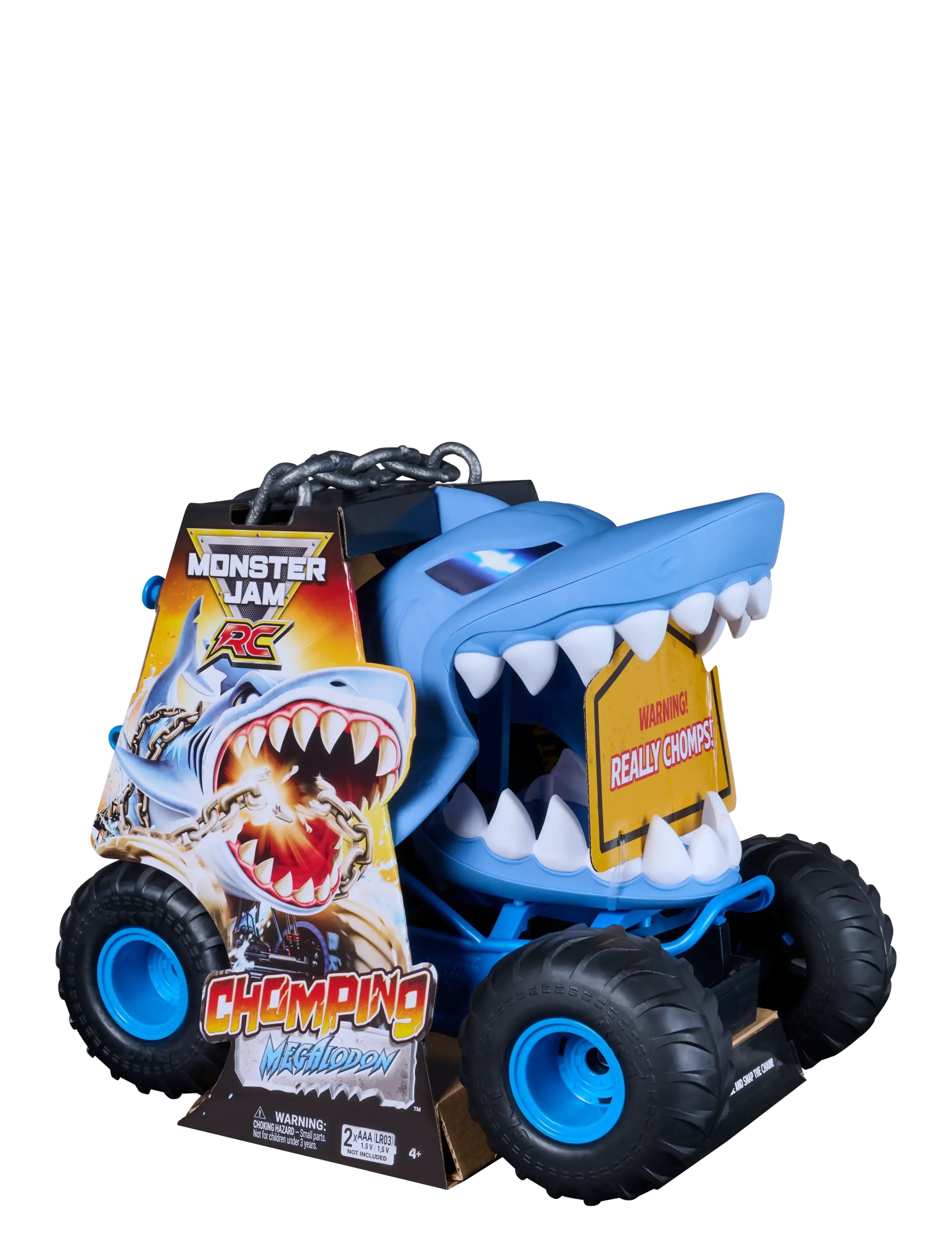 Monster Jam Monster Jam RC 1:15 Chomping Megalodon - Legetøj 3-5 år - MULTI / blue
