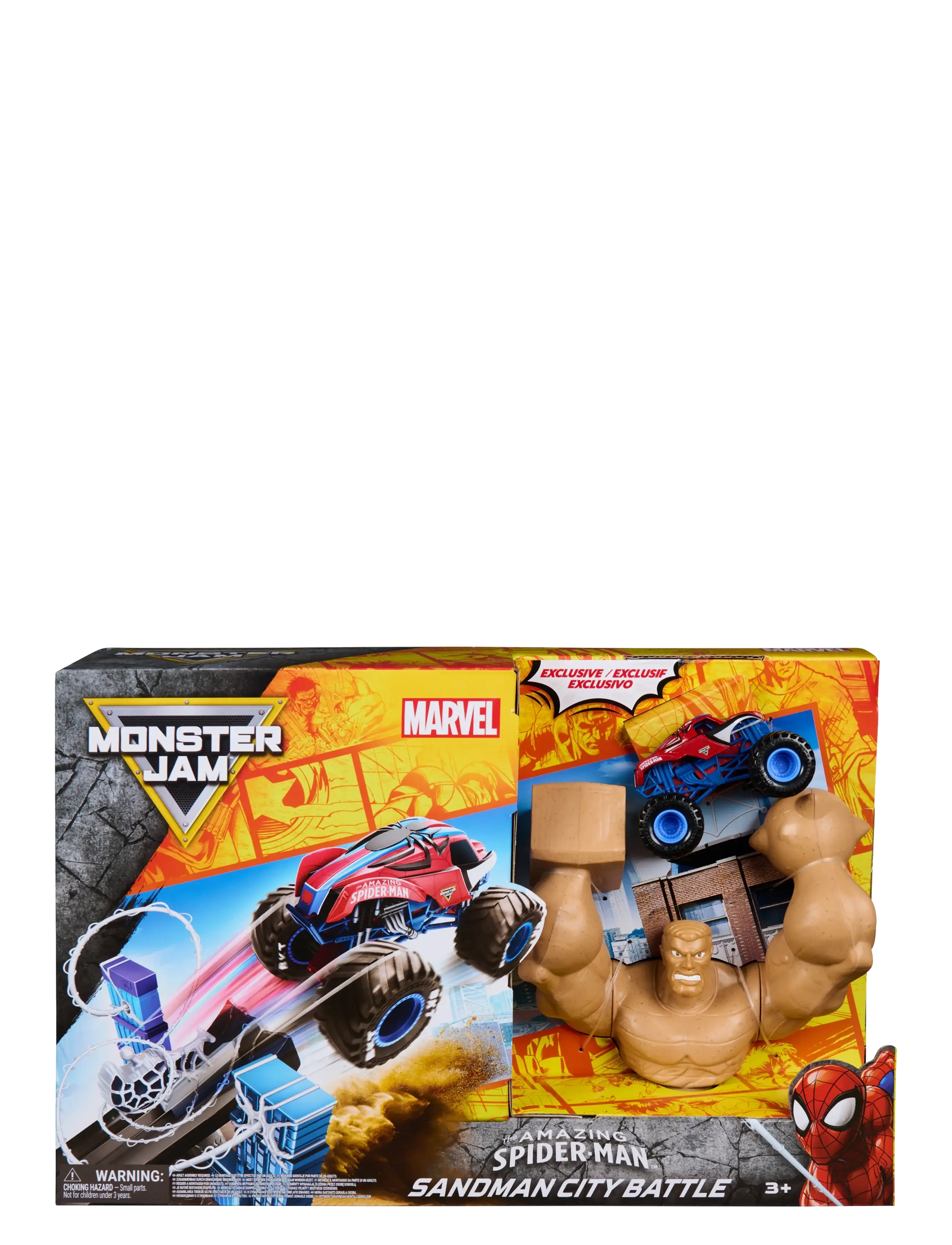 Monster Jam Monster Jam 1:64 Marvel Spiderman Playset - Leksakssets & Figurer - MULTI / multi