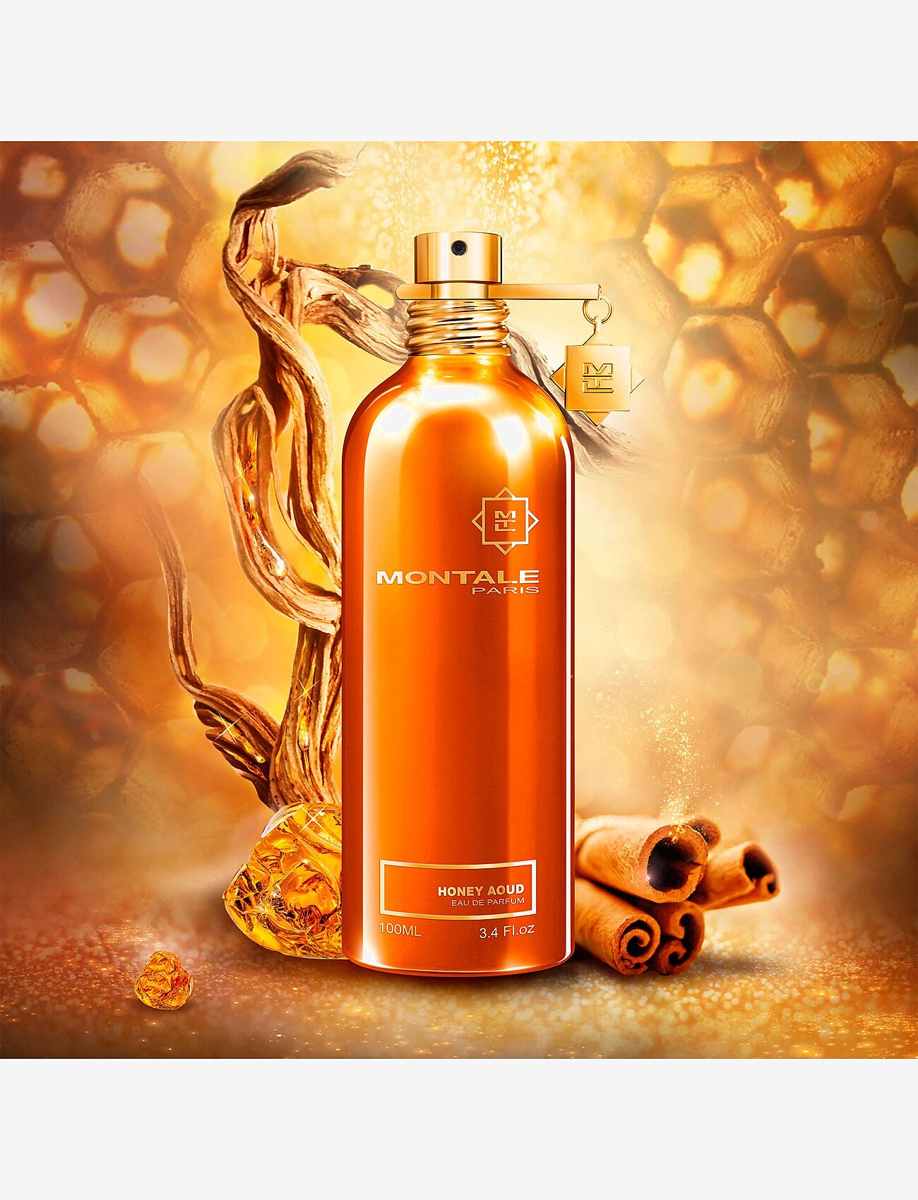 Montale - Honey Aoud EdP 100 ml - unisex - clear - 3