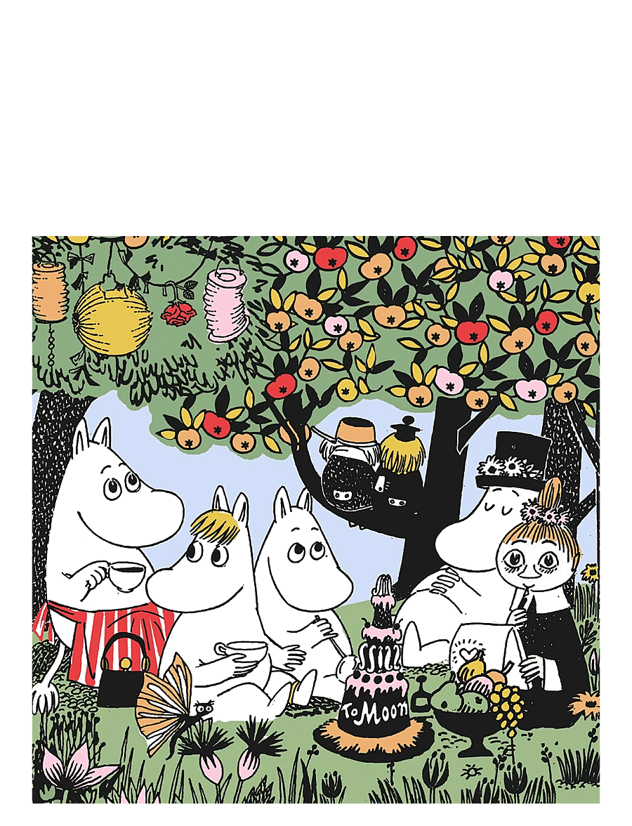 Moomin by Havi - Moomin napkin Partymuumi - papīra salvetes - multicolor - 0