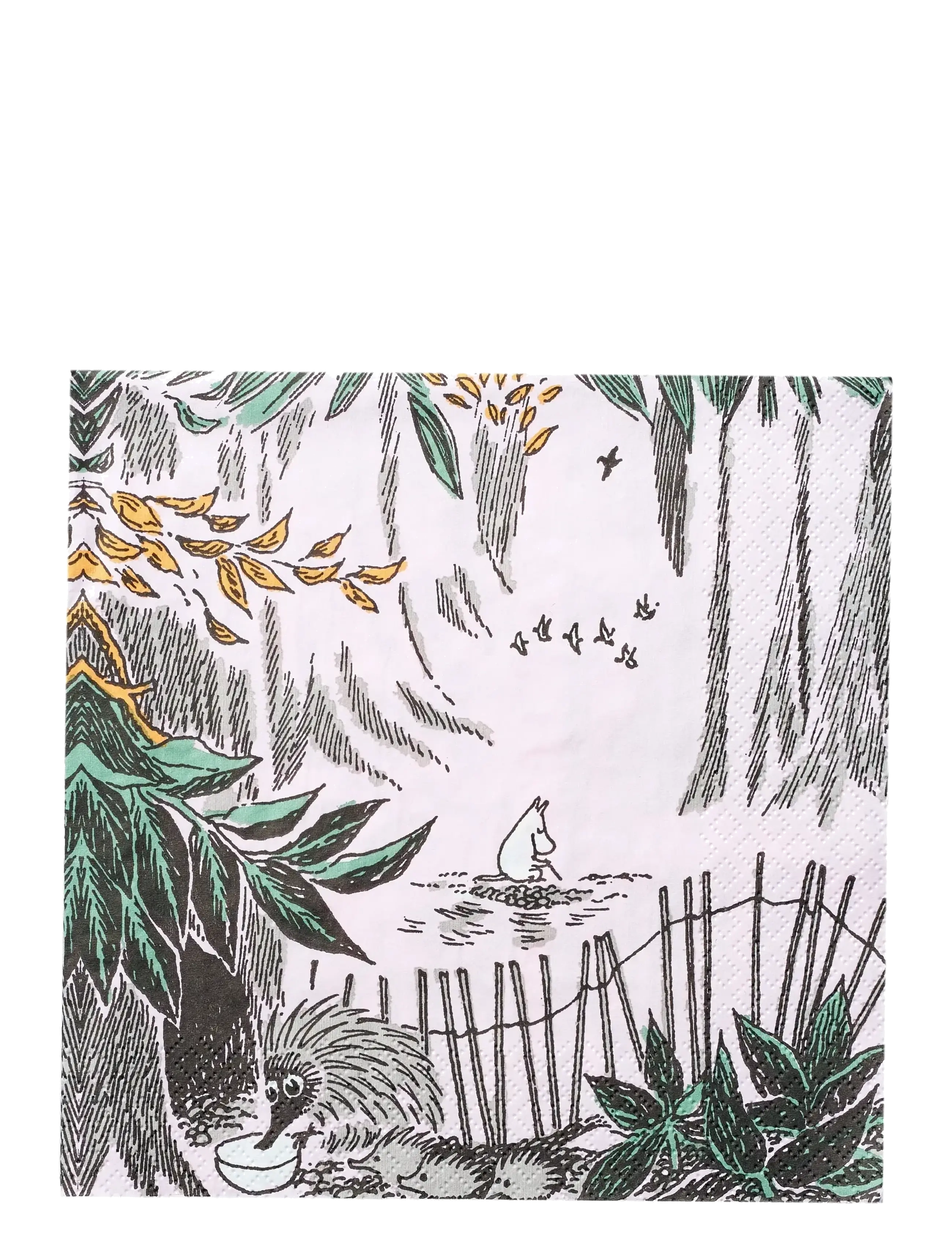 MOOMIN BY HAVI Moomin Serviette Kaipaus Pink Pink - 33X33CM - Unisex