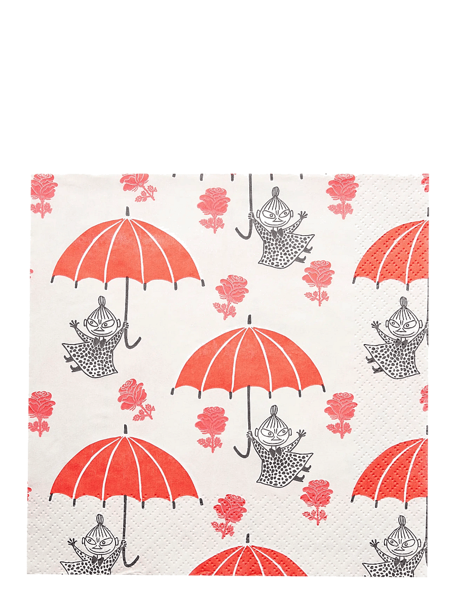 Moomin by Havi - Moomin napkin Pikku Myy - papīra salvetes - pink - 0
