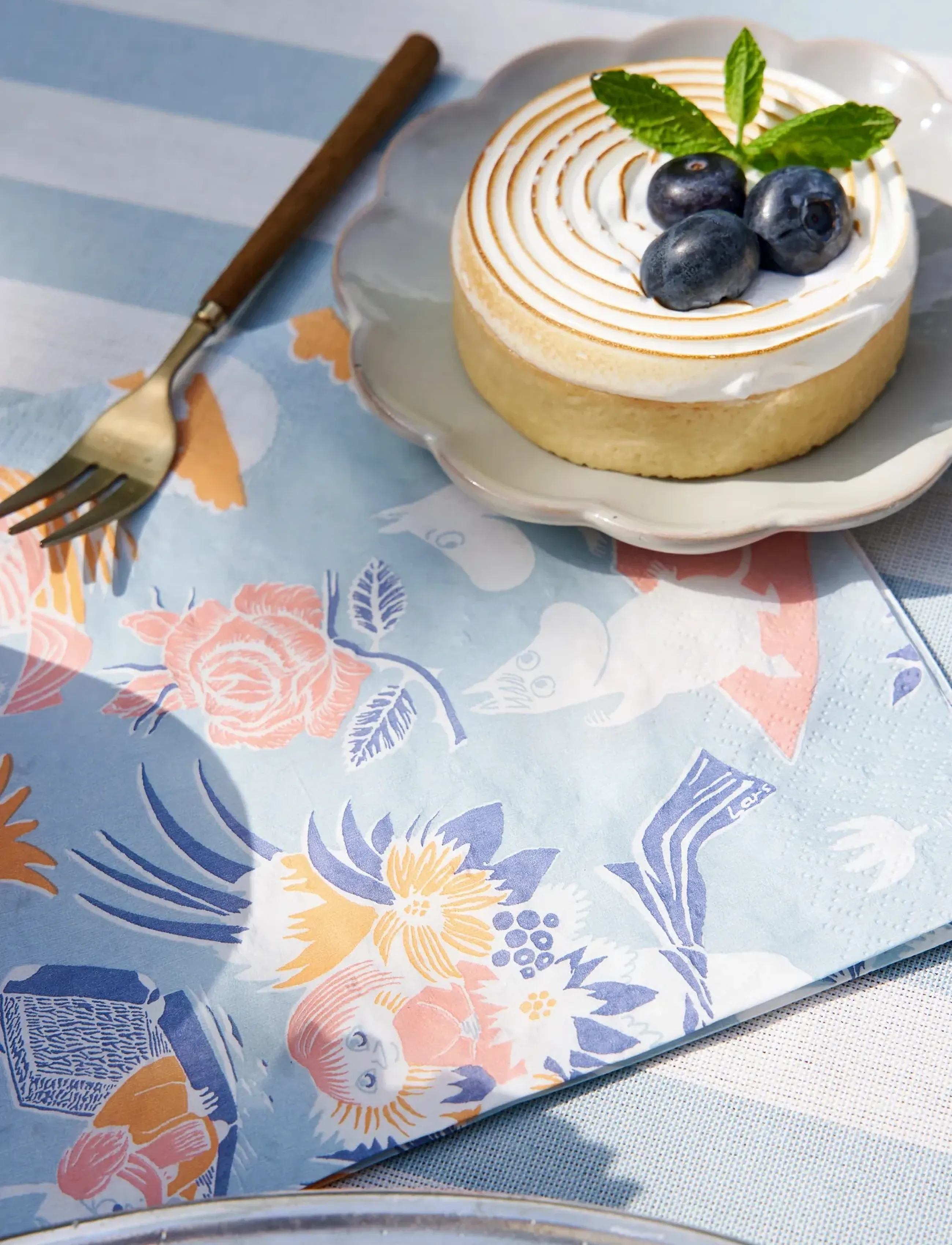 Moomin by Havi - Moomin napkin Taikamuumi - pappersservetter - blue - 2