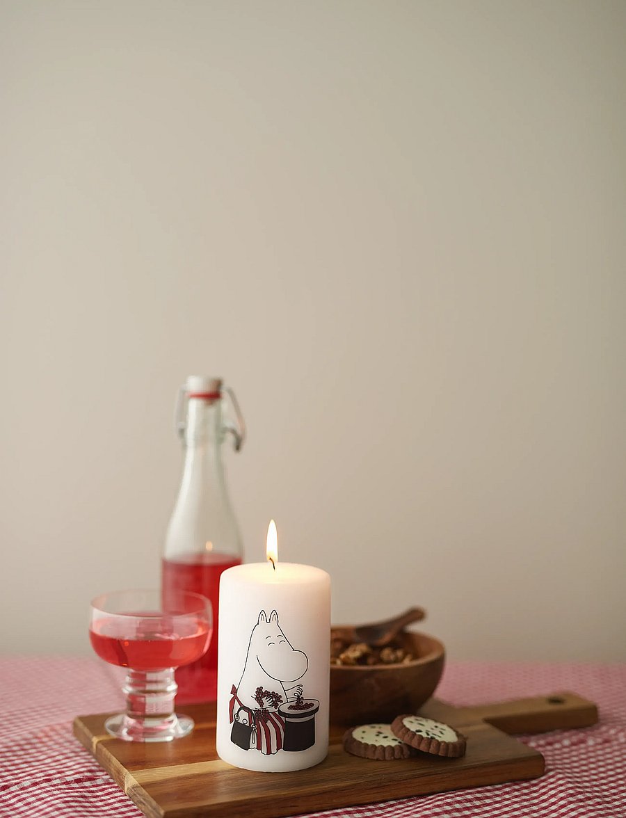 Moomin by Havi - Moomin pillar candle Mamma - vahast küünlad - white - 0