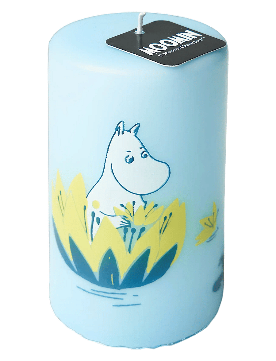 Moomin by Havi - Moomin pillar candle Lumme - vahast küünlad - blue - 0