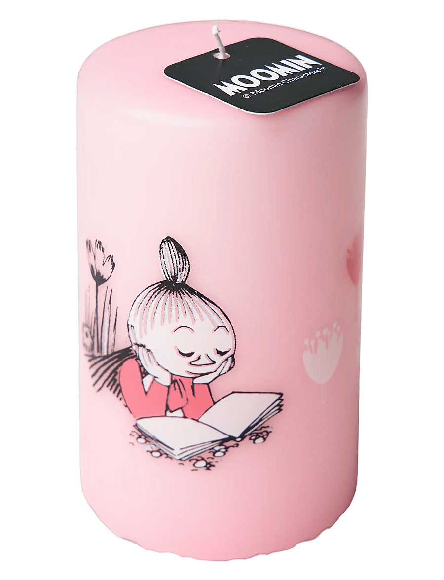 Moomin by Havi - Moomin pillar candle Sulo - cilindrinės žvakės - pink - 0