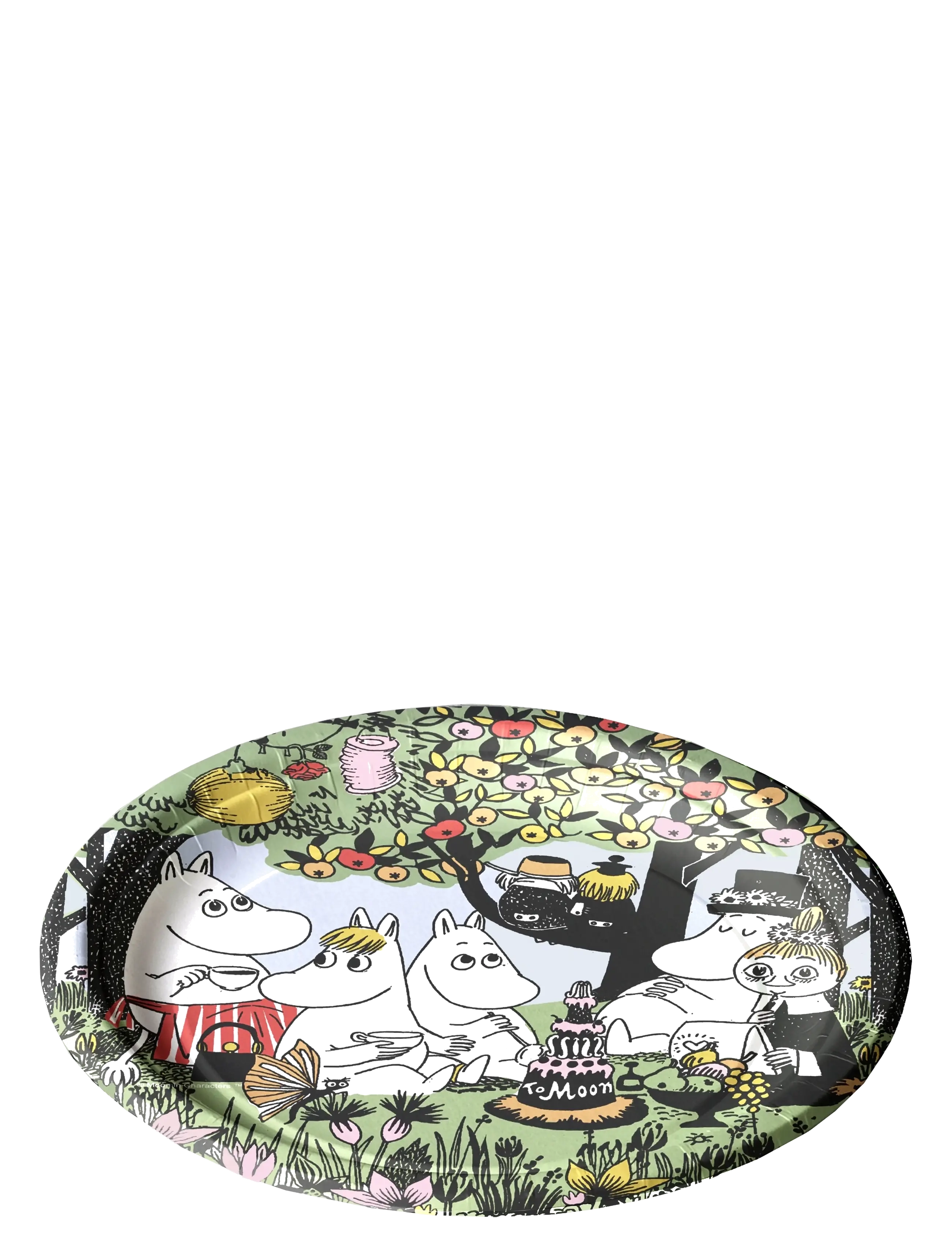 Moomin by Havi Moomin Partymuumi Paper Plate 12Pc 22cm, Ø 22 cm, Multi/patterned, Mugs, Mugs, Cutlery, Unisex