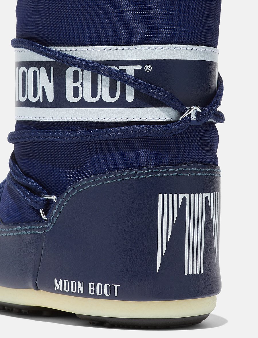 Moon Boot - MB ICON MINI NYLON - winterstiefel - blue - 3