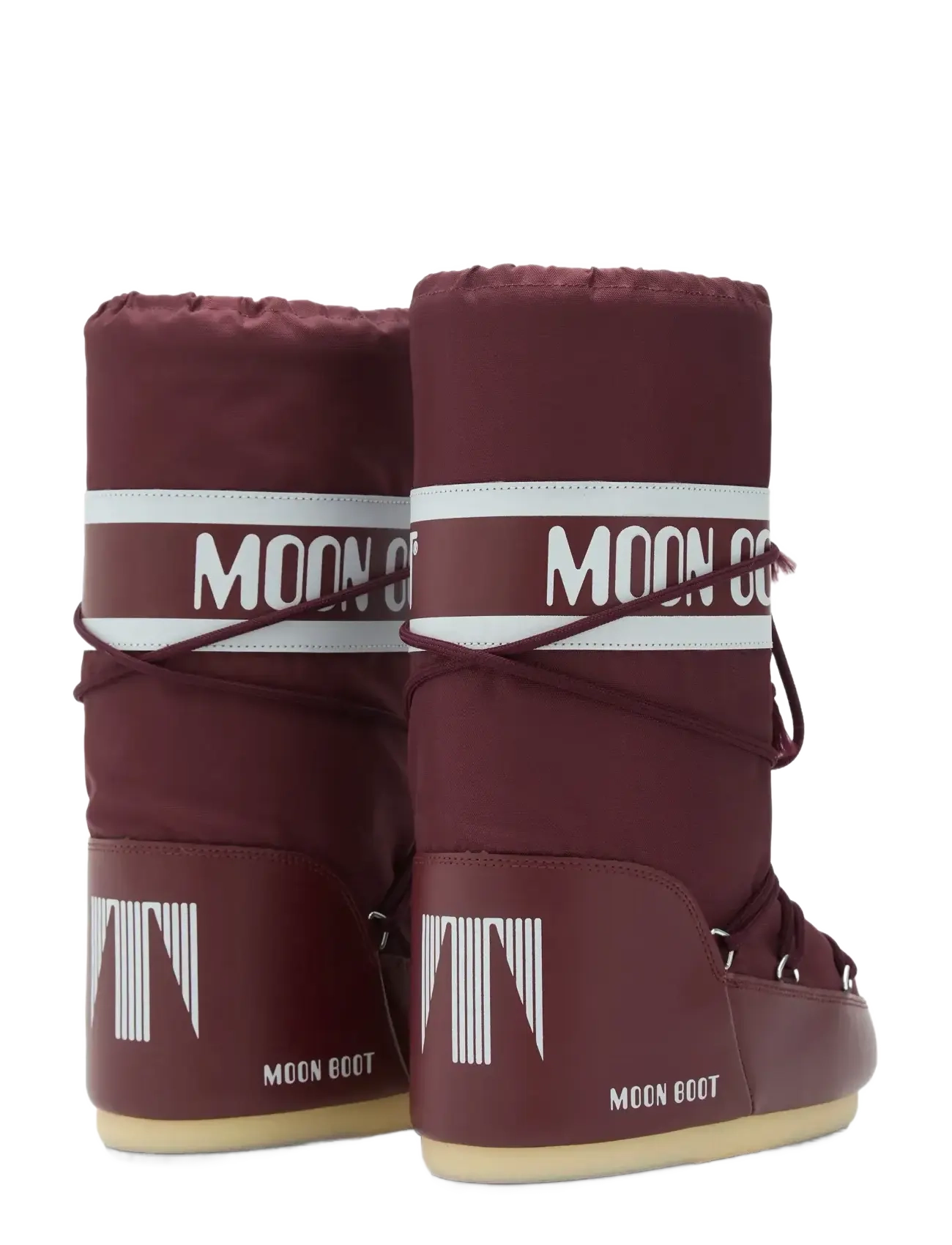 Moon Boot - MB ICON NYLON - vinterstøvler - burgundy - 1