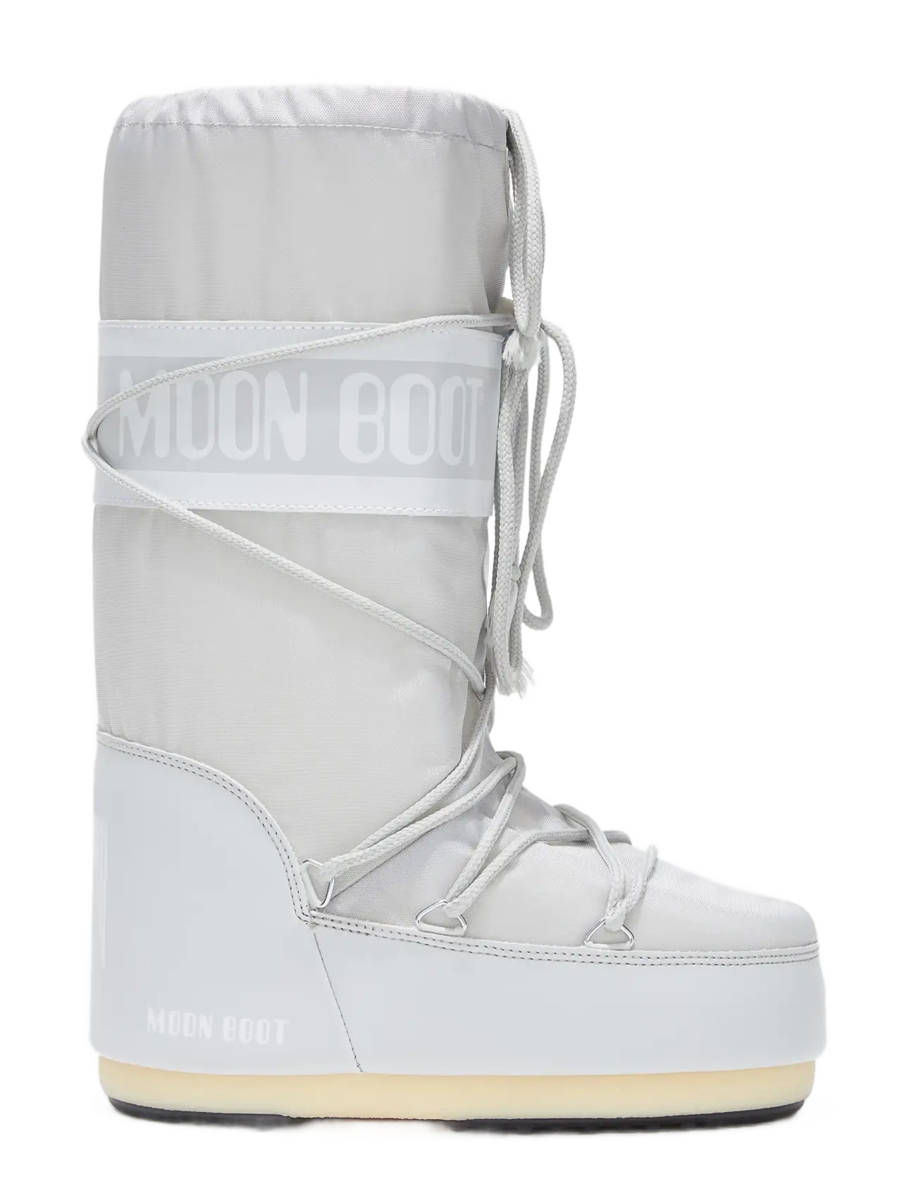 Moon Boot MB ICON NYLON - Stiefel - GLACIER GREY / grey