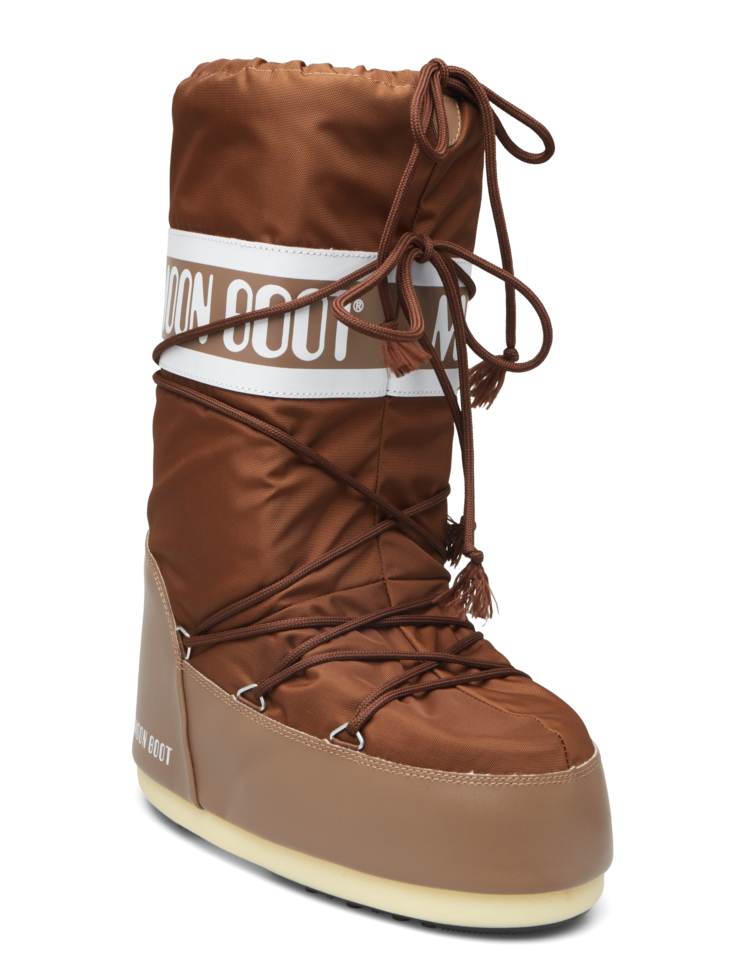 Moon Boot MB ICON NYLON - Vinterstøvler - SHITAKE / brown