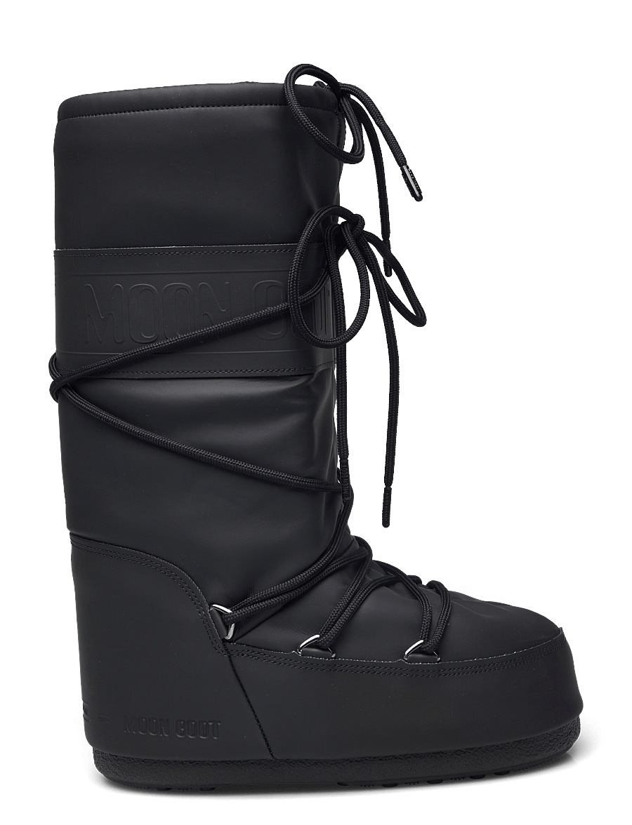 Moon Boot - MB ICON RUBBER - ziemas zābaki - black - 1