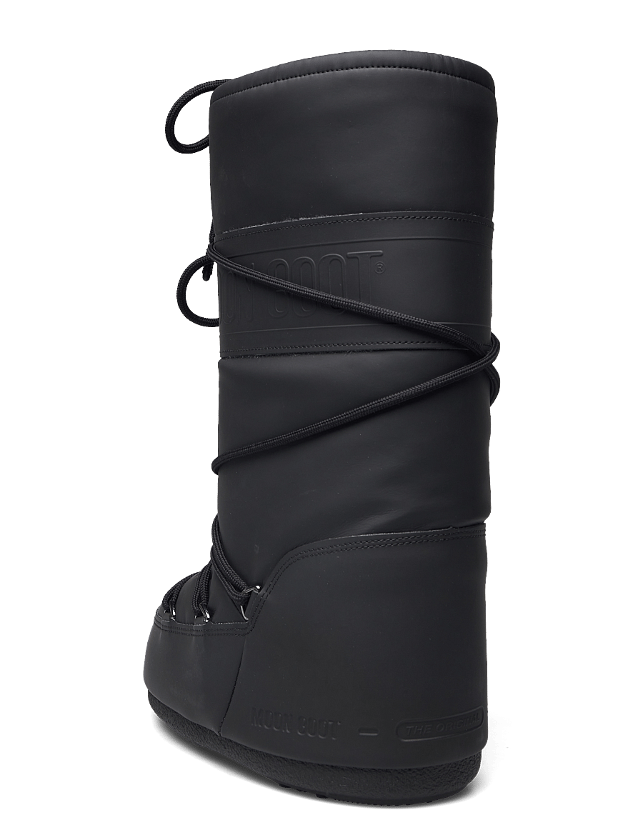 Moon Boot - MB ICON RUBBER - ziemas zābaki - black - 2