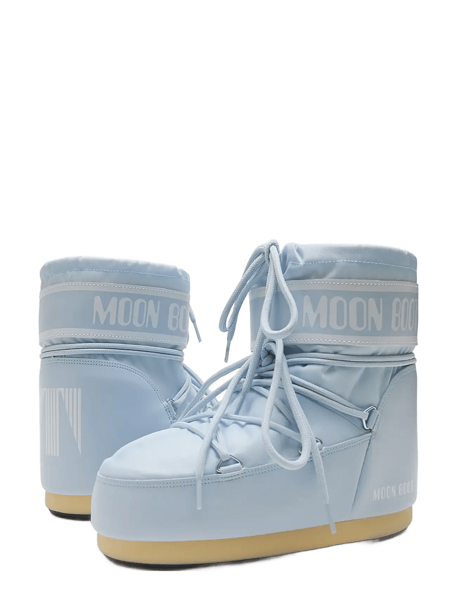 Moon Boot - MB ICON LOW NYLON - winterstiefel - baby blue - 3