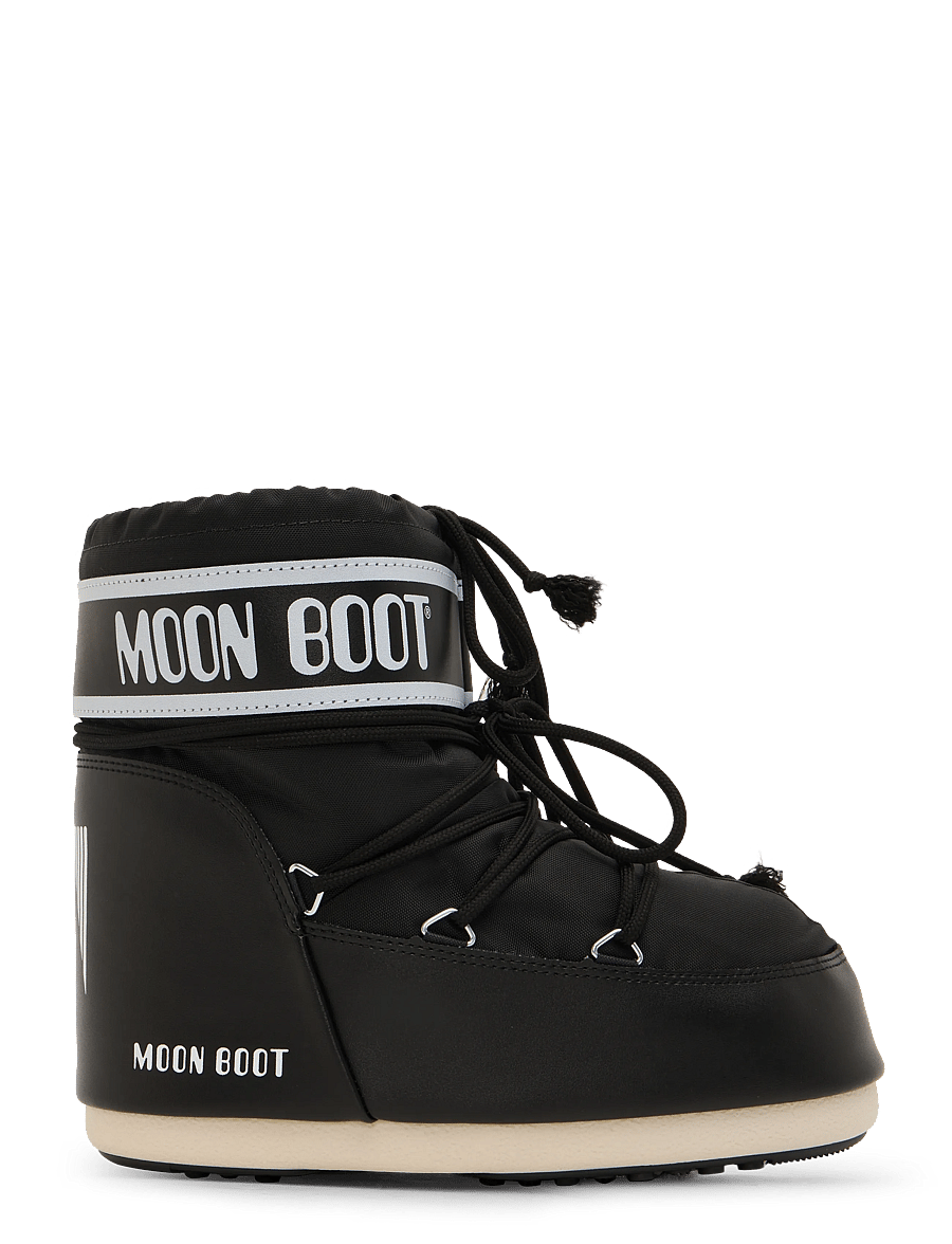 Moon Boot - MB ICON LOW NYLON - winter boots - black - 1