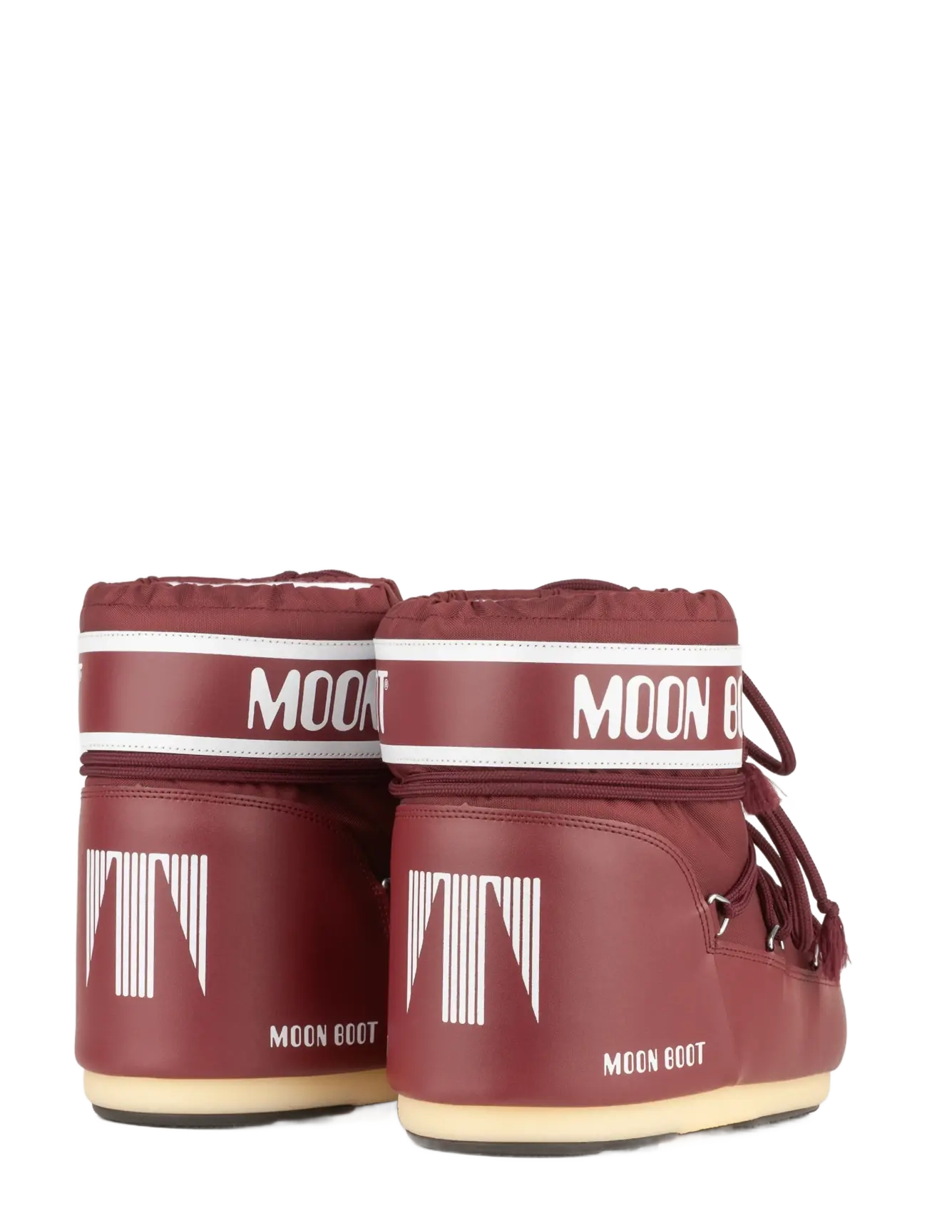 Moon Boot - MB ICON LOW NYLON - vinterstøvler - burgundy - 1