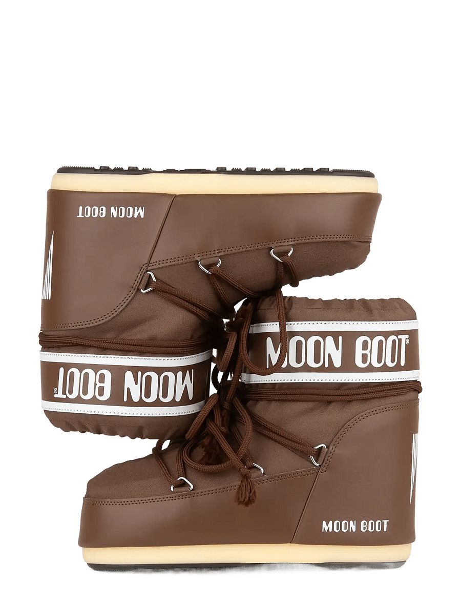 Moon Boot - MB ICON LOW NYLON - vinterkängor - cocoa - 2