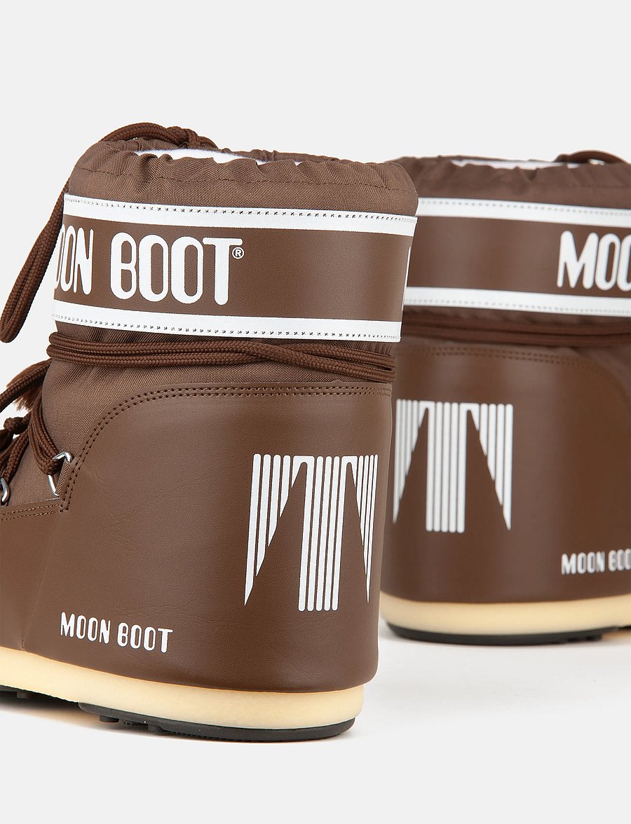 Moon Boot - MB ICON LOW NYLON - vinterkängor - cocoa - 3