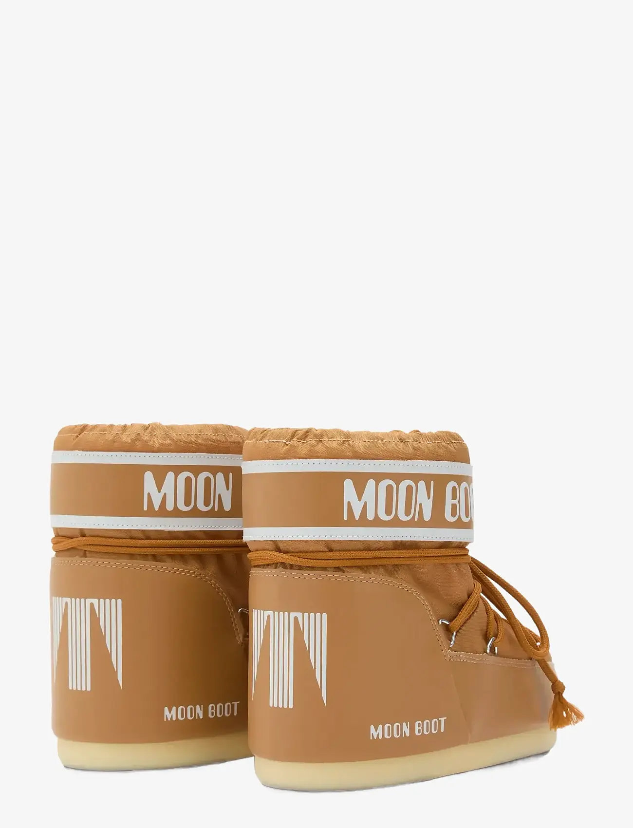 Moon Boot - MOON BOOT ICON LOW NYLON - winter boots - cognac - 1