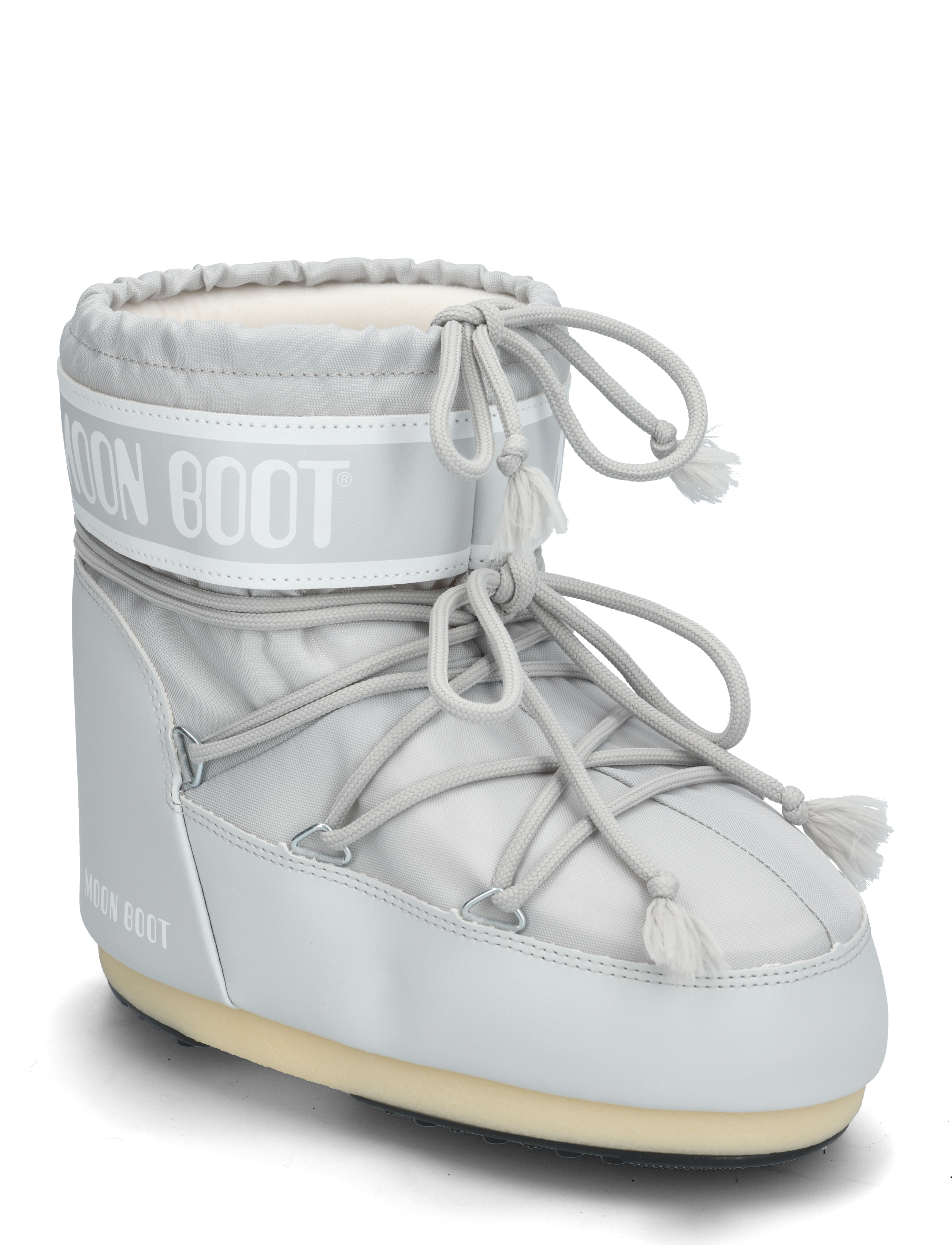 Moon Boot MB ICON LOW NYLON - Vinterstøvler - GLACIER GREY / grey