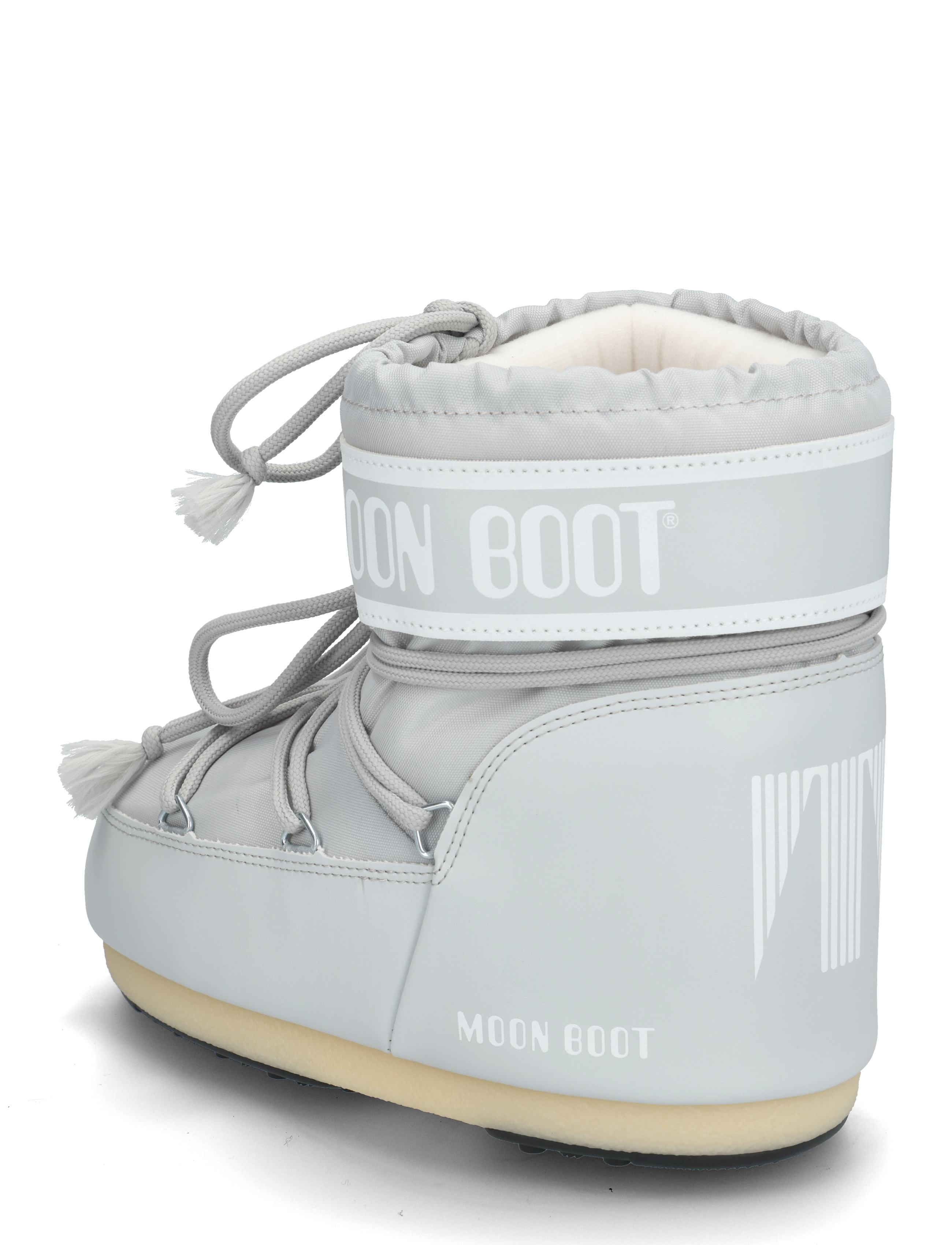 Moon Boot - MB ICON LOW NYLON - vinterstøvler - glacier grey - 2