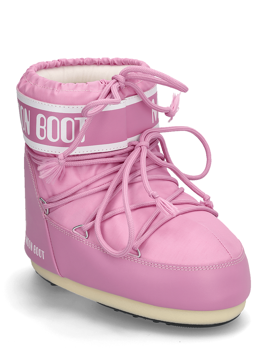 Moon Boot - MB ICON LOW NYLON - vinterstøvler - pink - 0