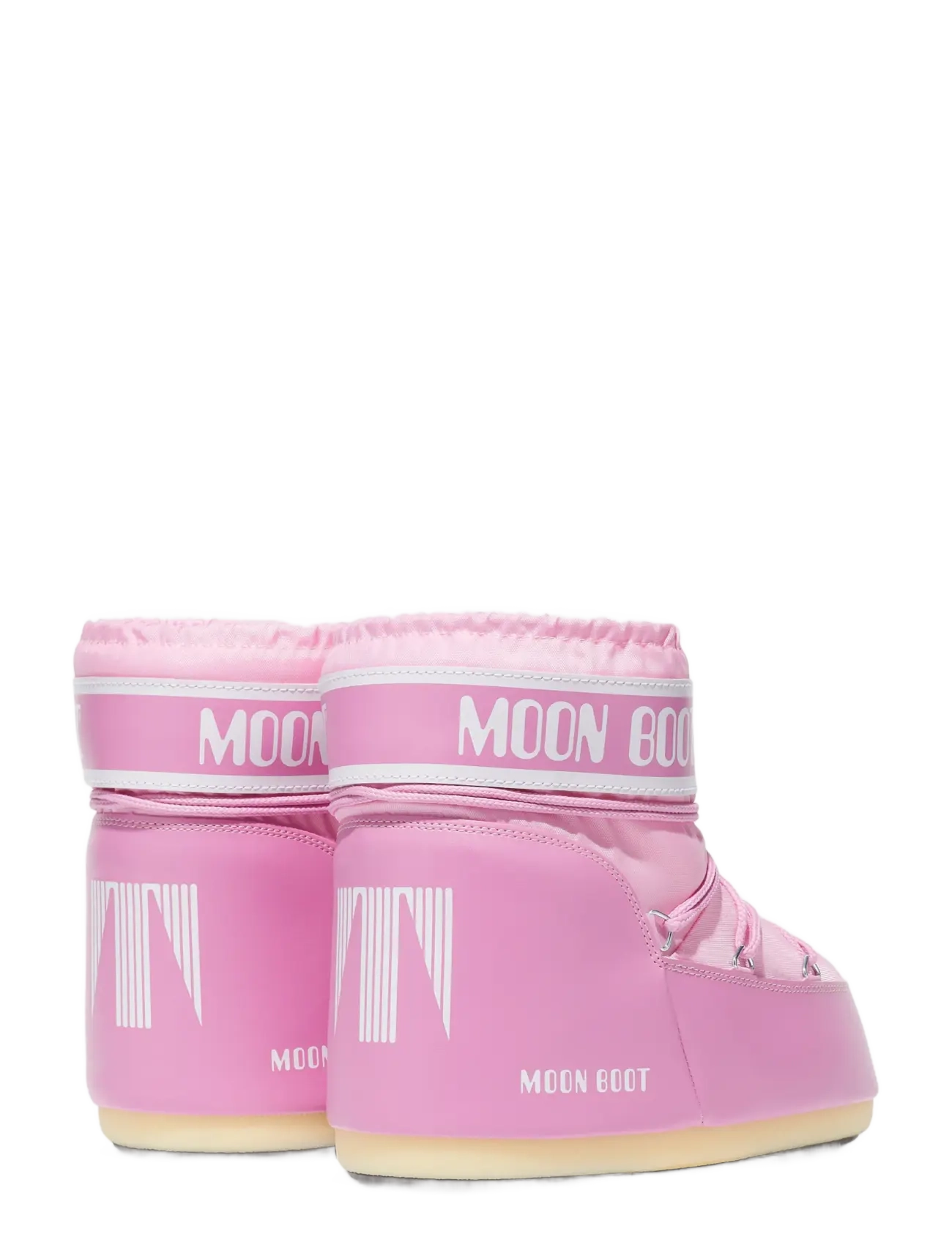 Moon Boot - MB ICON LOW NYLON - vinterstøvler - pink - 5