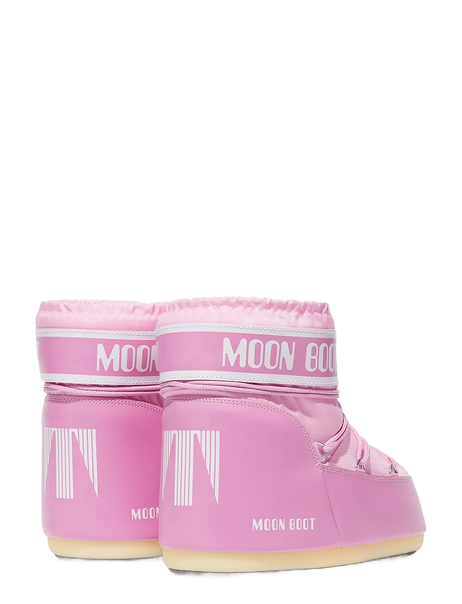 Moon Boot - MB ICON LOW NYLON - vinterstøvler - pink - 5